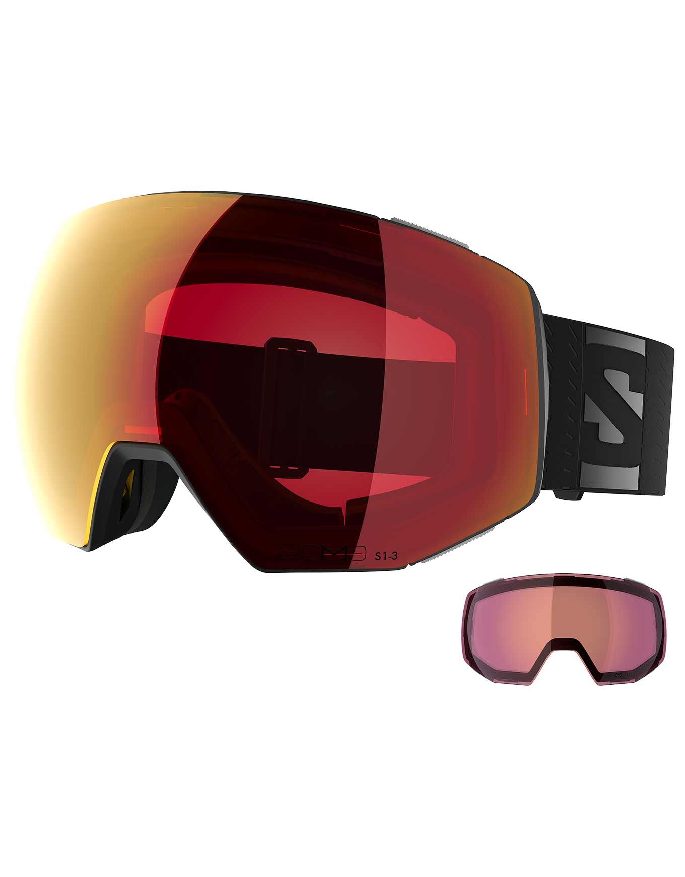 ラ*ー様 SALOMON RADIUM PRIME ✨期間限定✨格安出品✨早い者 Salomon Radium Prime Sigma Photo Black Masques de ski : Snowleader
