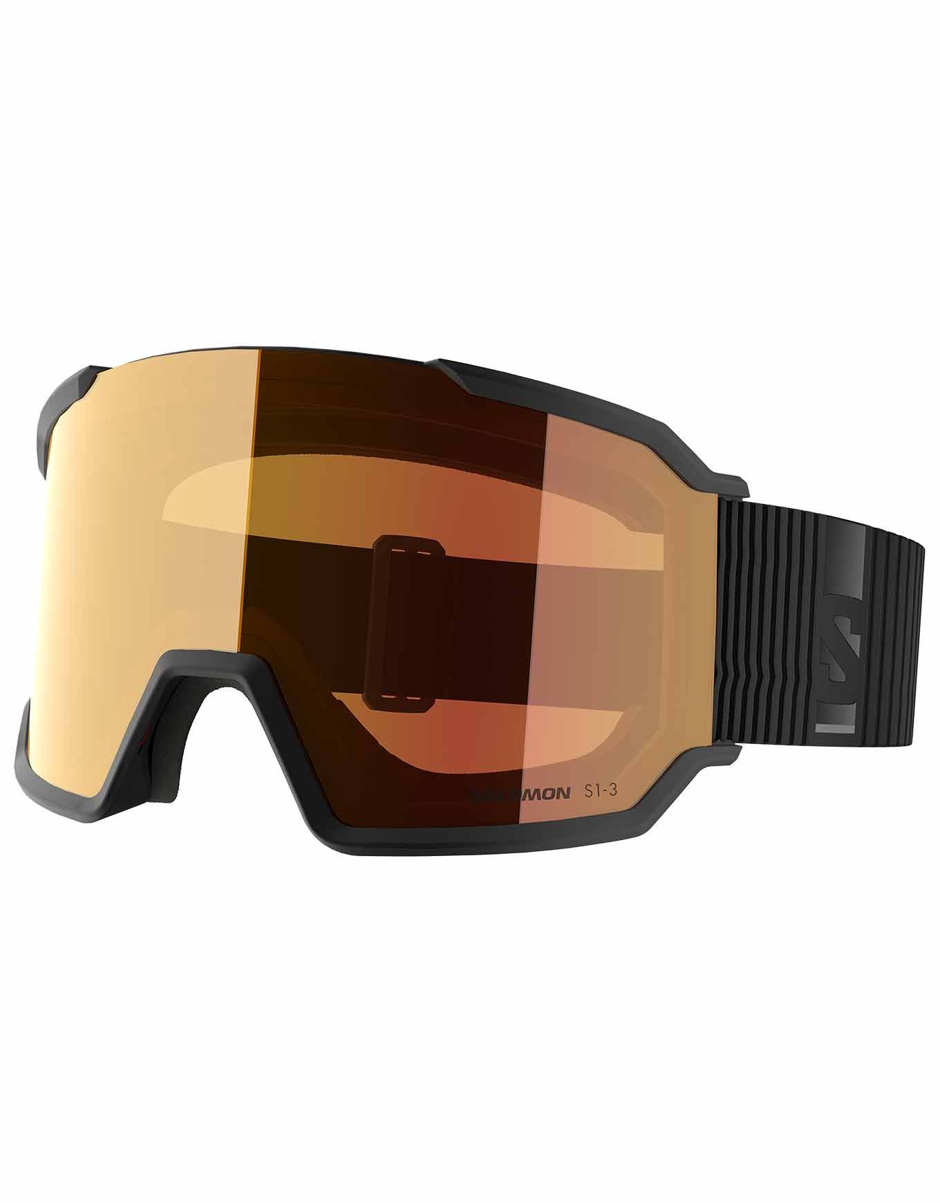 masque de ski photochromique salomon Homme Force Photo Noir Sports et Loisirs Masque Salomon Radium Photochromic Black