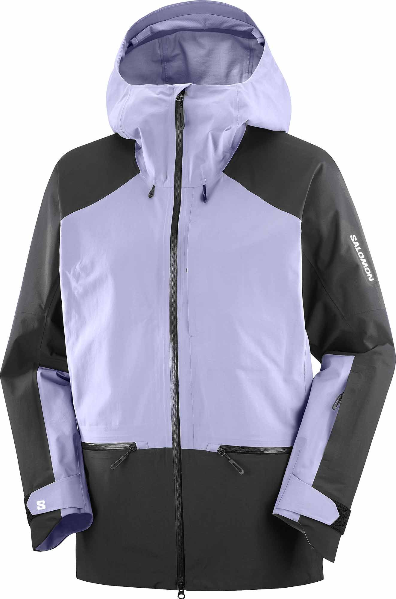 Salomon Absolute 3L Jkt M Blue Granite/Deep Black Ski jackets
