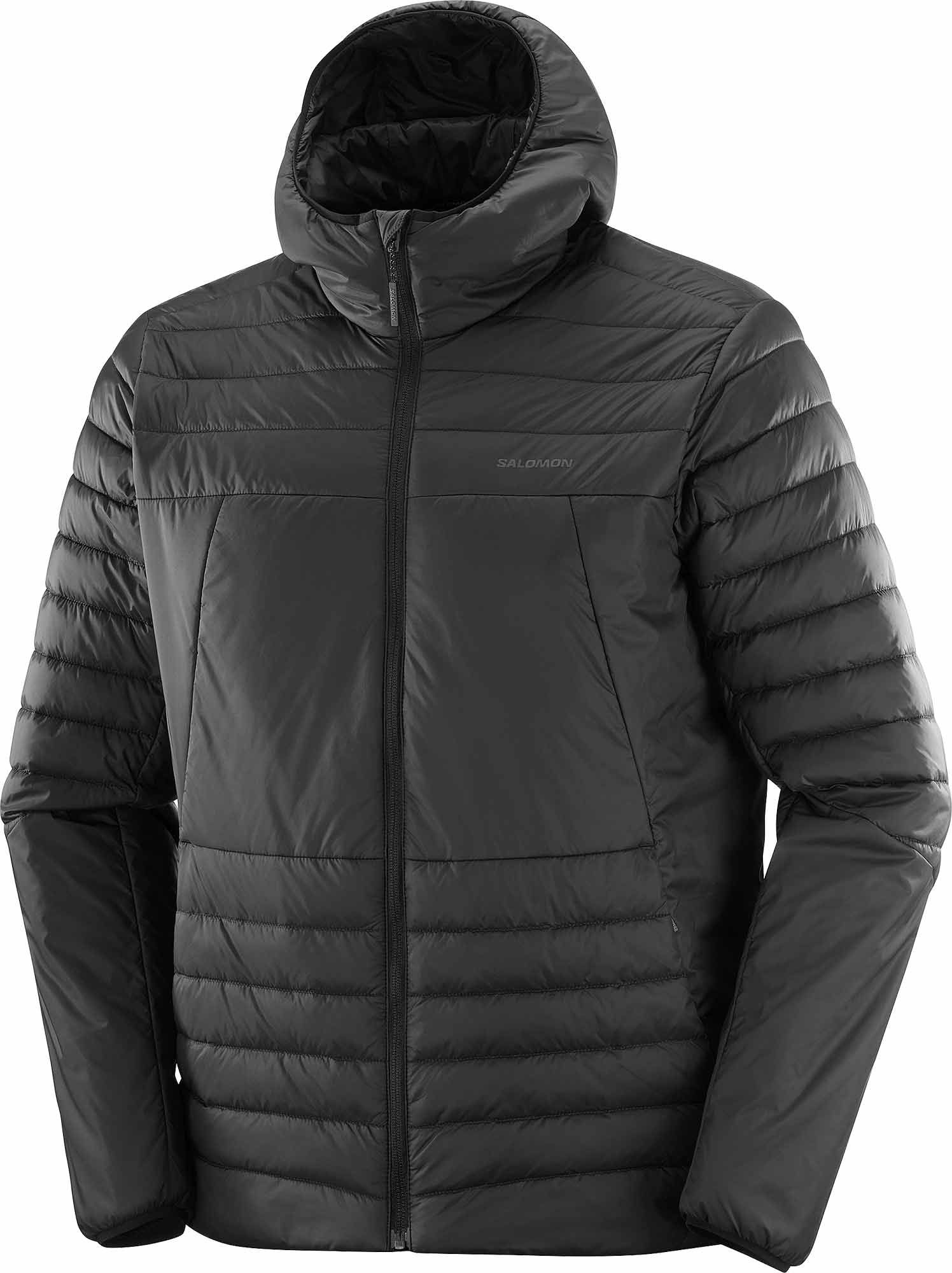 Salomon RFLX HD Jkt M Deep Black Ski down jackets : Snowleader