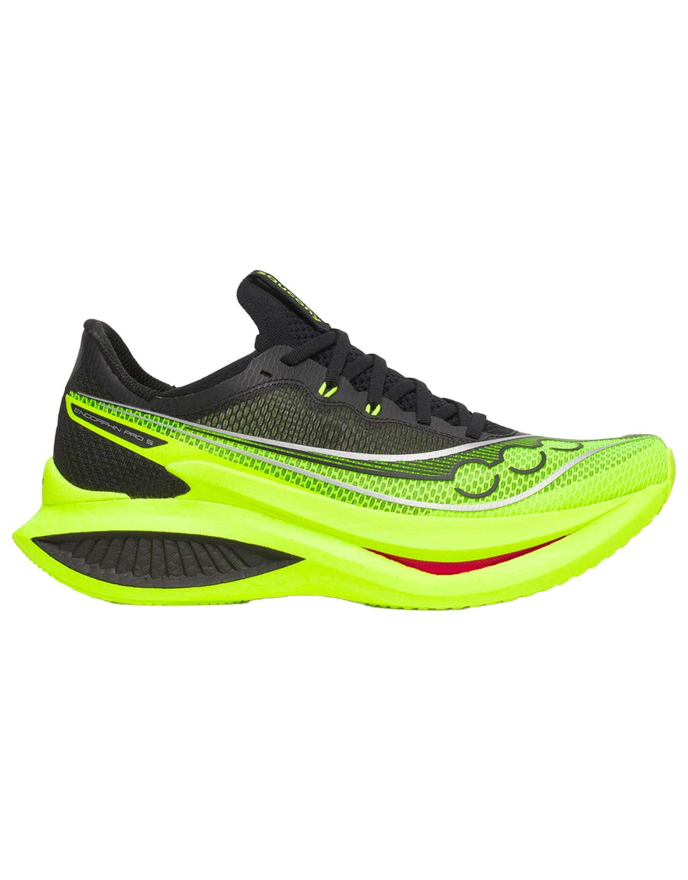 スパイク・シューズ Saucony Endorphin Pro 5 Saucony Endorphin Pro 5 Citron/Black Men's running Shoes : Snowleader