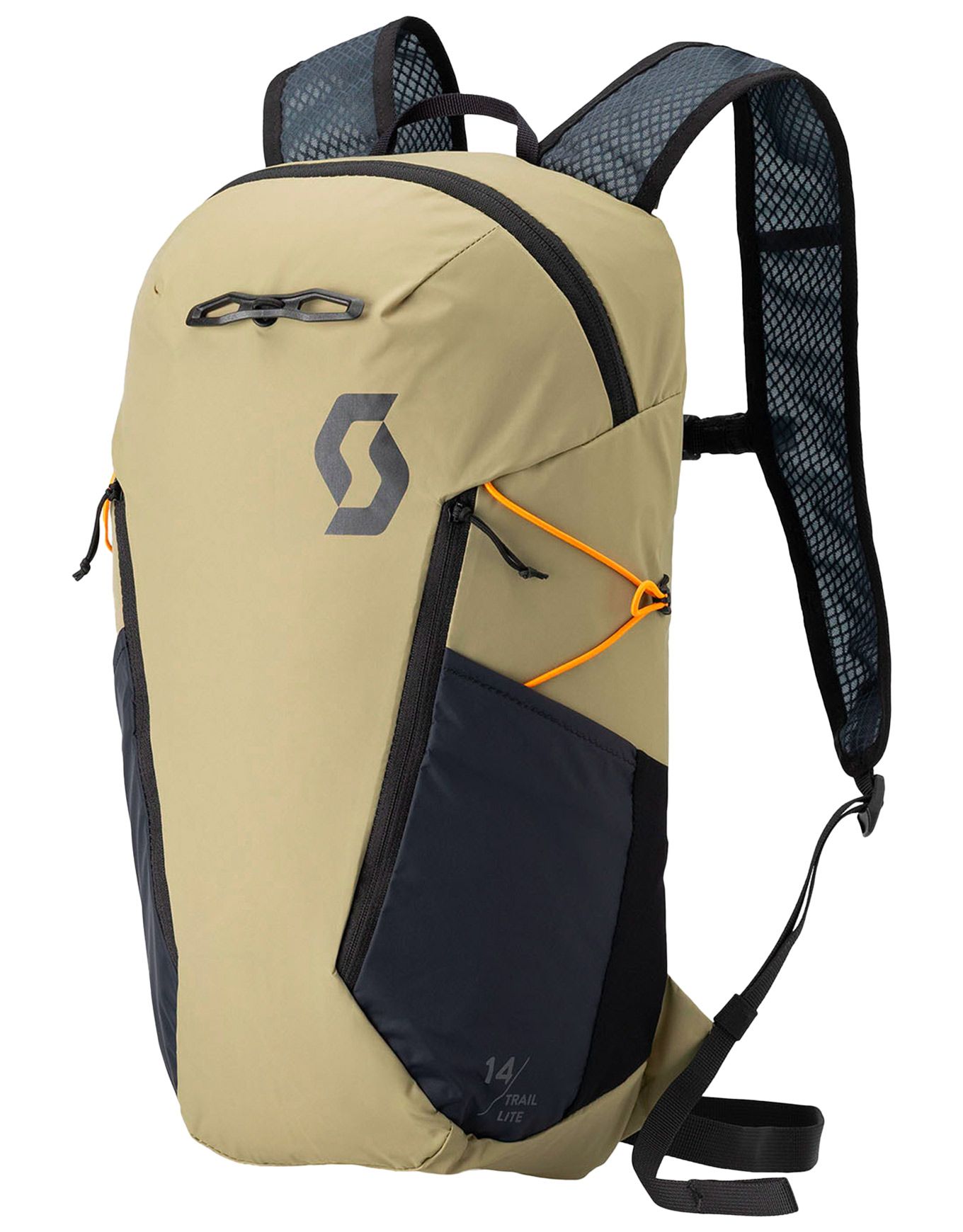 Scott Backpack Trail Lite 14 Toast Beige/Black Sacs à dos VTT : Snowleader