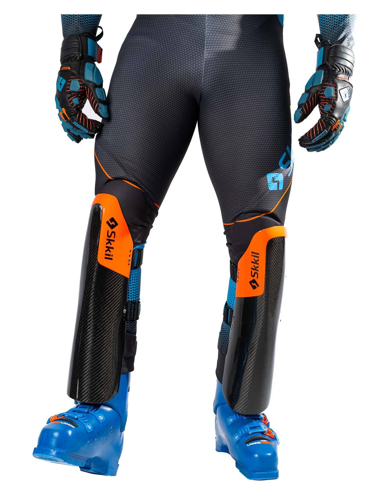 Skkil Shinguards Impact Carbon 22 Ski racing protection : Snowleader