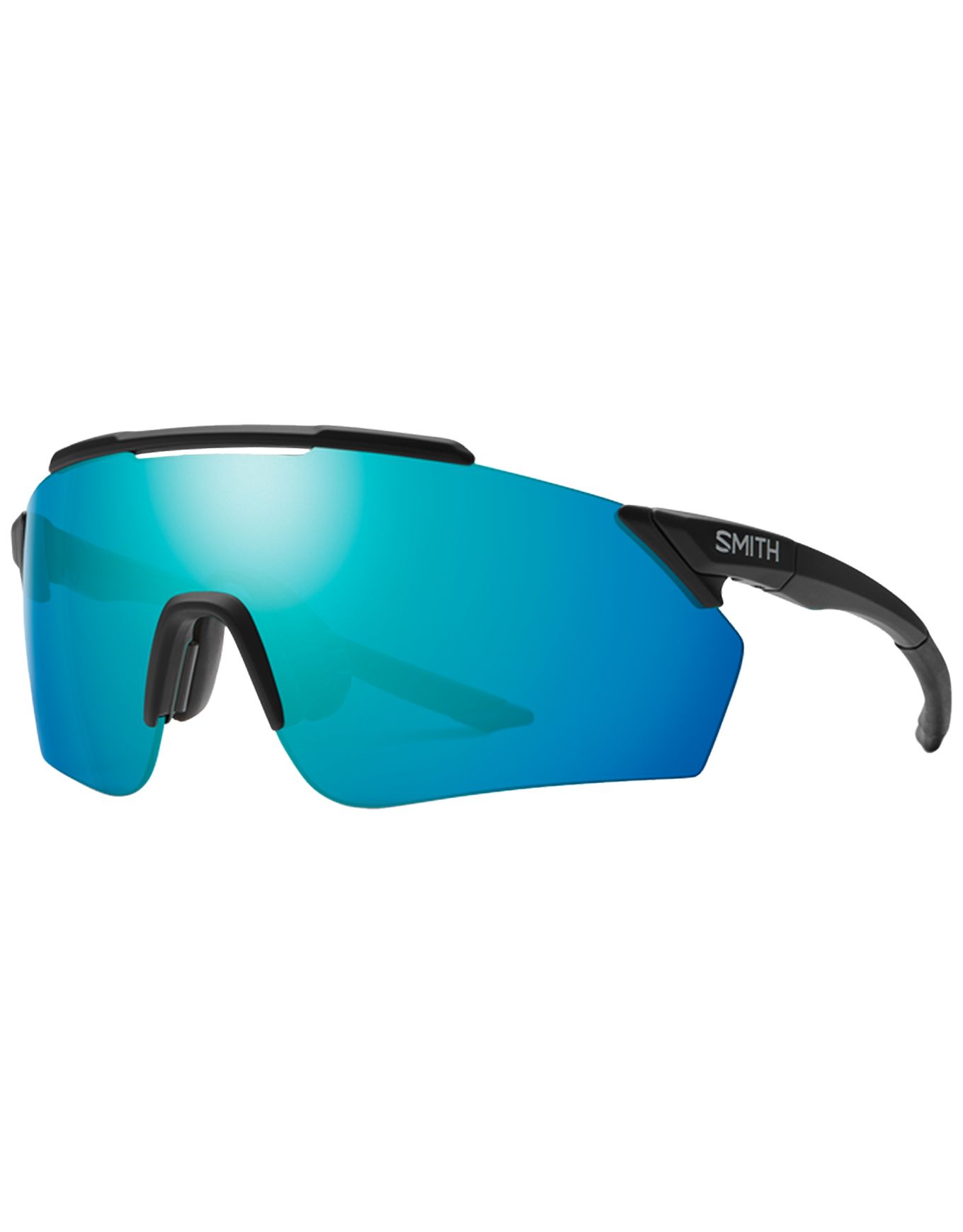 Smith Ruckus Matte Black Chromapop Opal Mirror Sunglasses : Snowleader