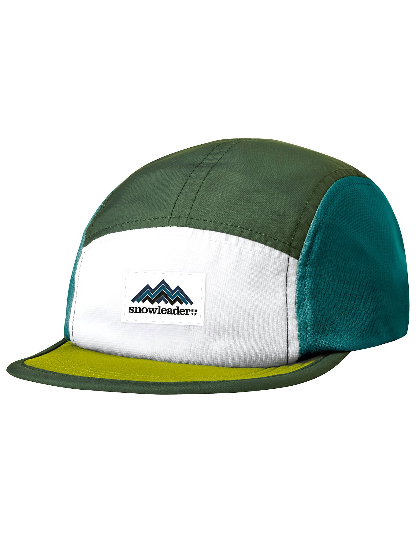 Snow Rider Cap Snowleader Tech Cap Green Snowleader Trail running caps & headbands ...