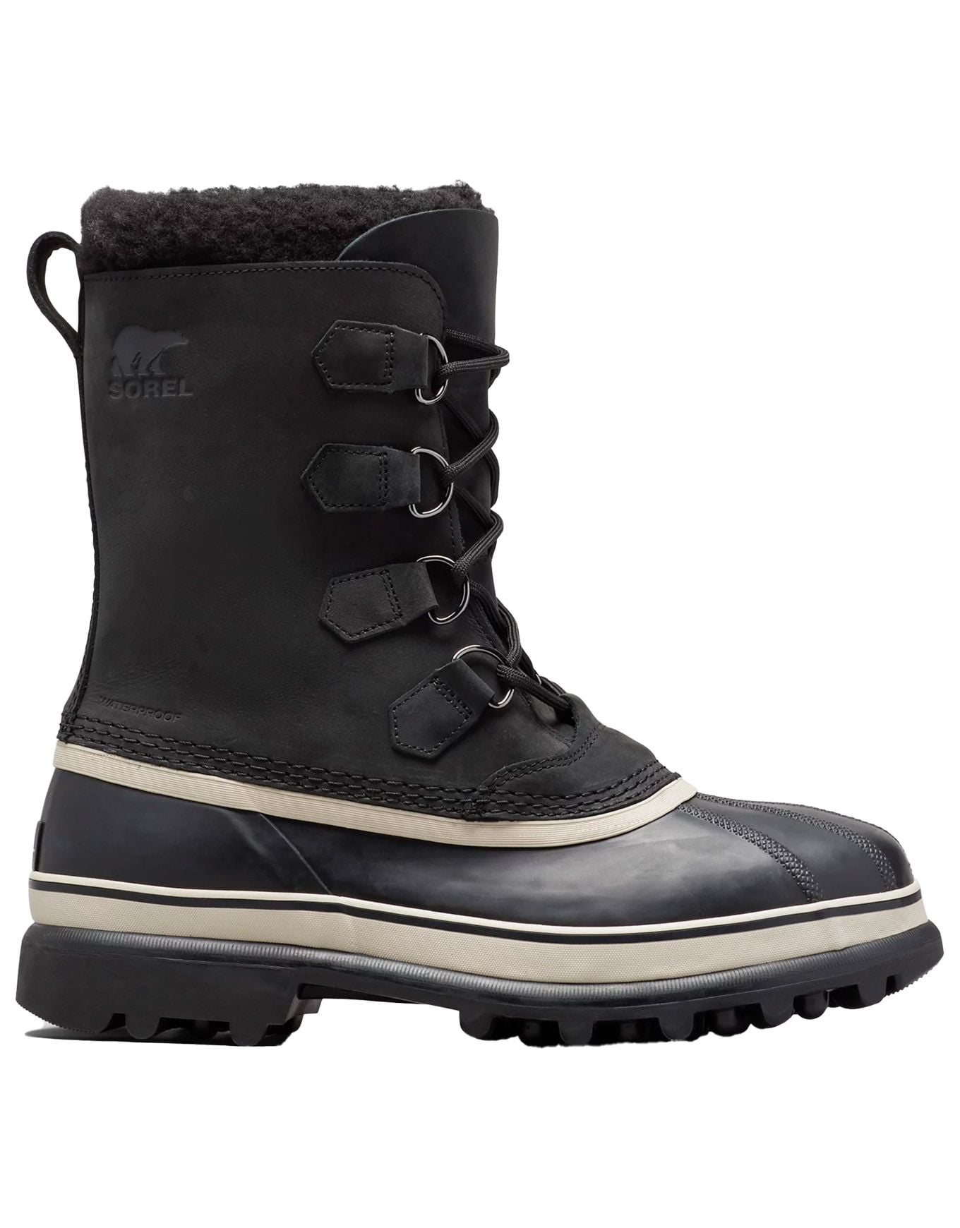 [ソレル] CARIBOU BLACK Sorel Caribou M Black/Dark Stone Men's Après-Ski Boots : Snowleader