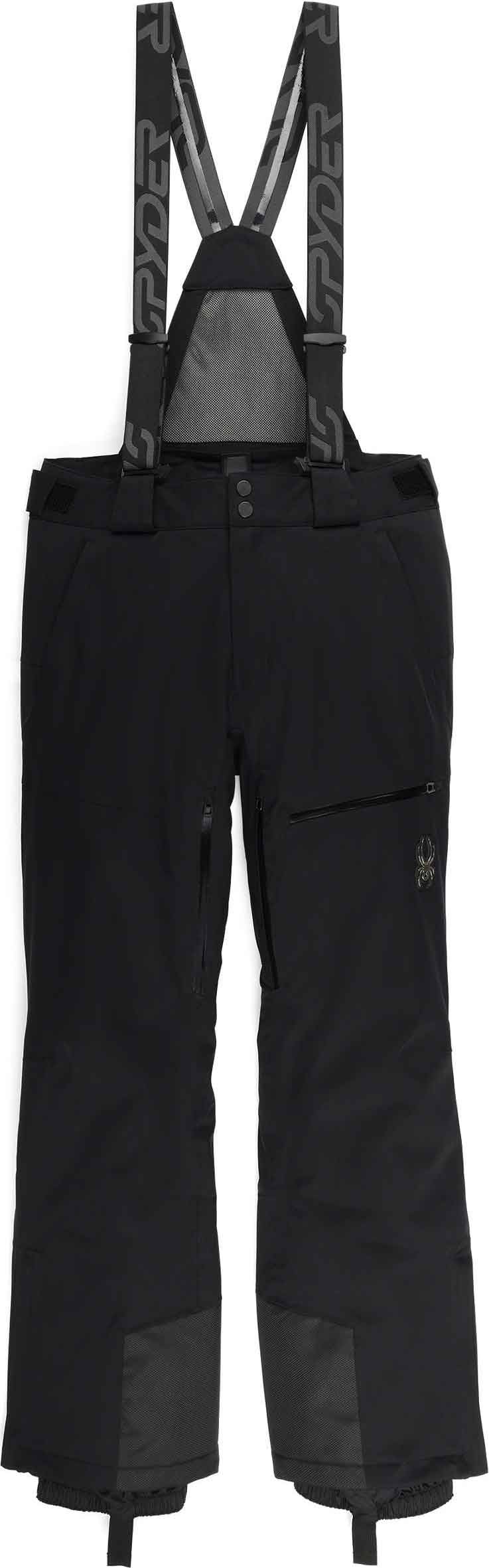 Spyder Dare Pants Lengths Black Ski trousers : Snowleader