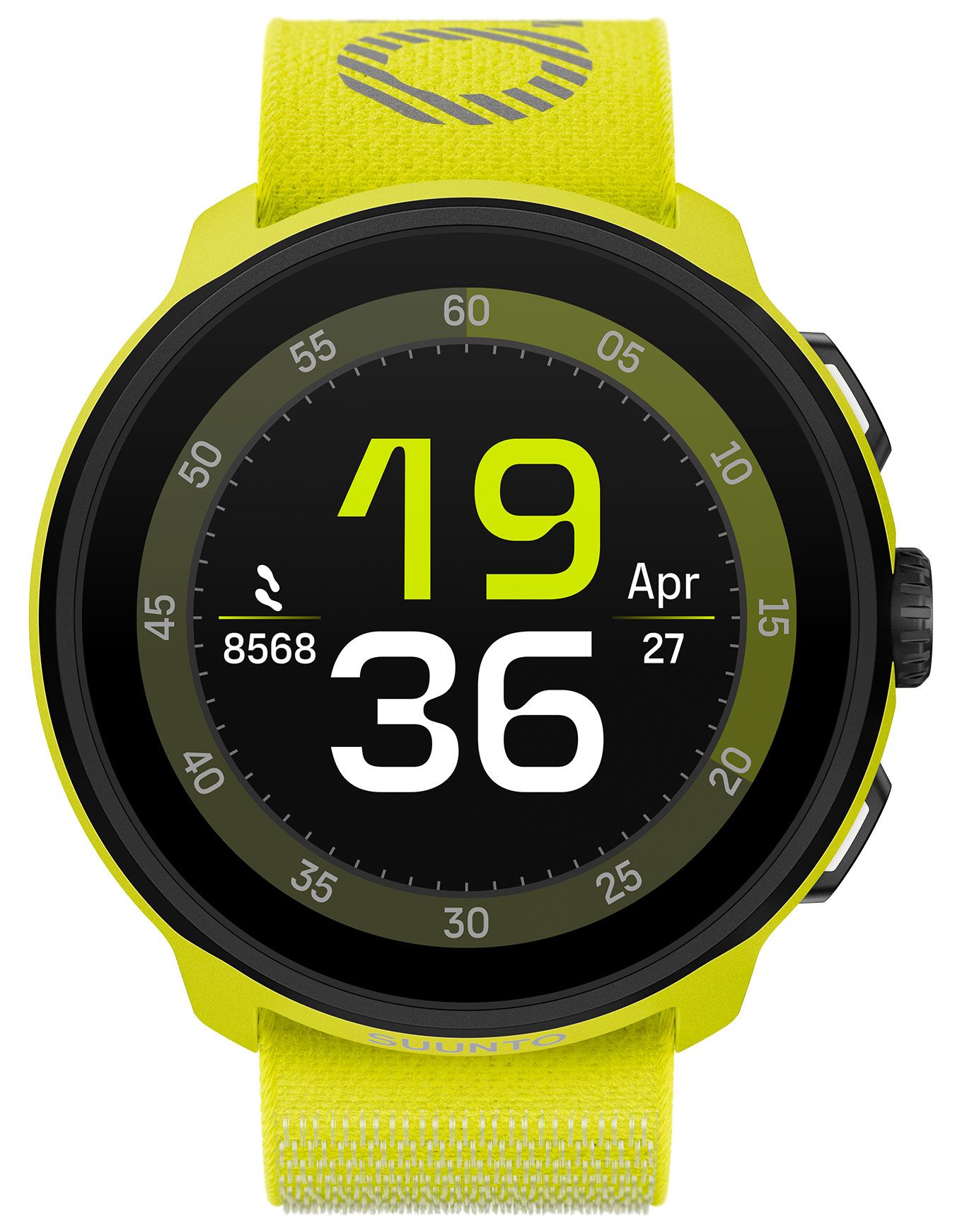 SUUNTO RUN ライム Suunto Suunto Run Lime + Textile Strap Montres outdoor : Snowleader