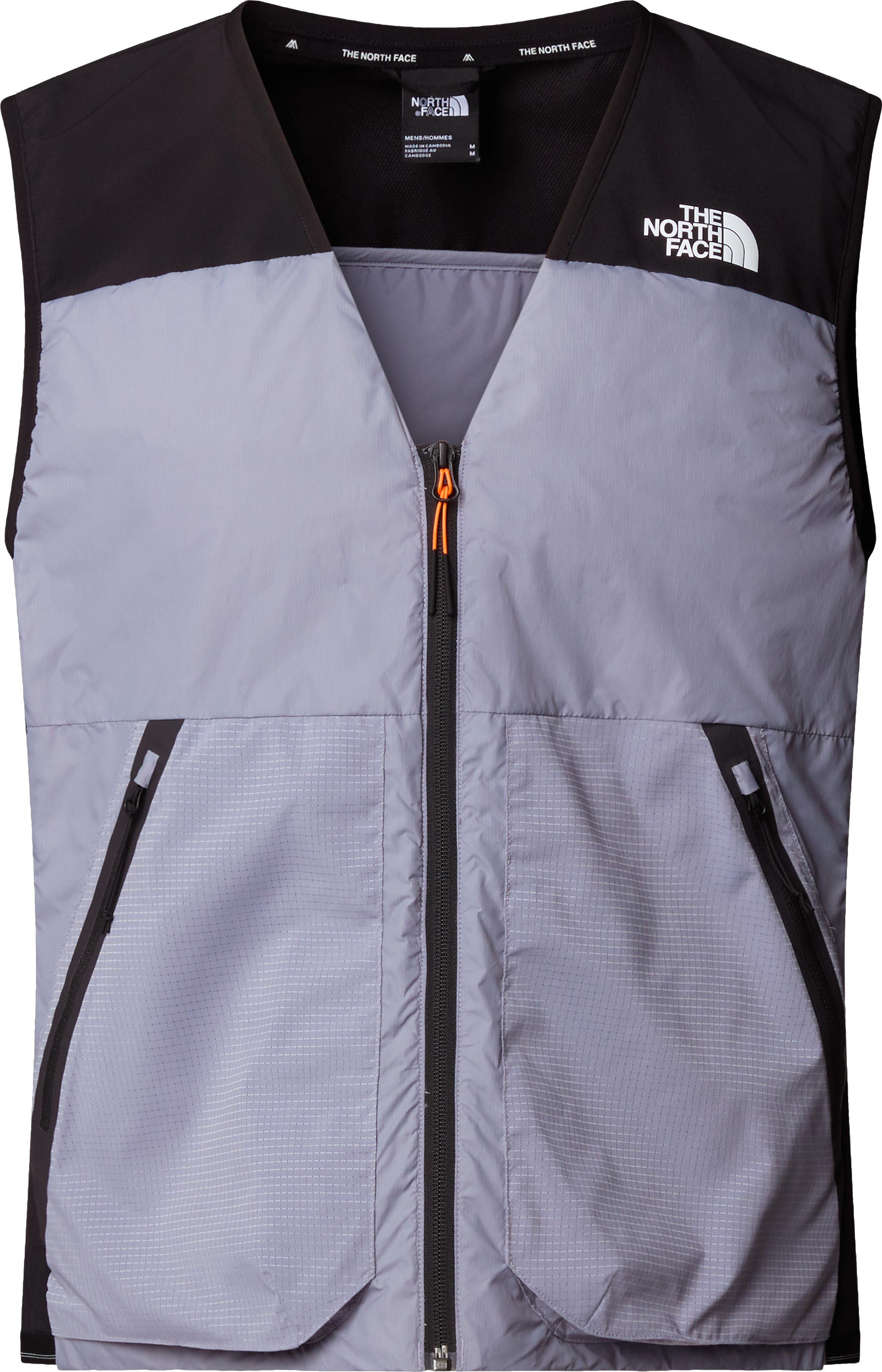 The North Face M Ma Utility Vest Pearl Mist/TNF Black Trail