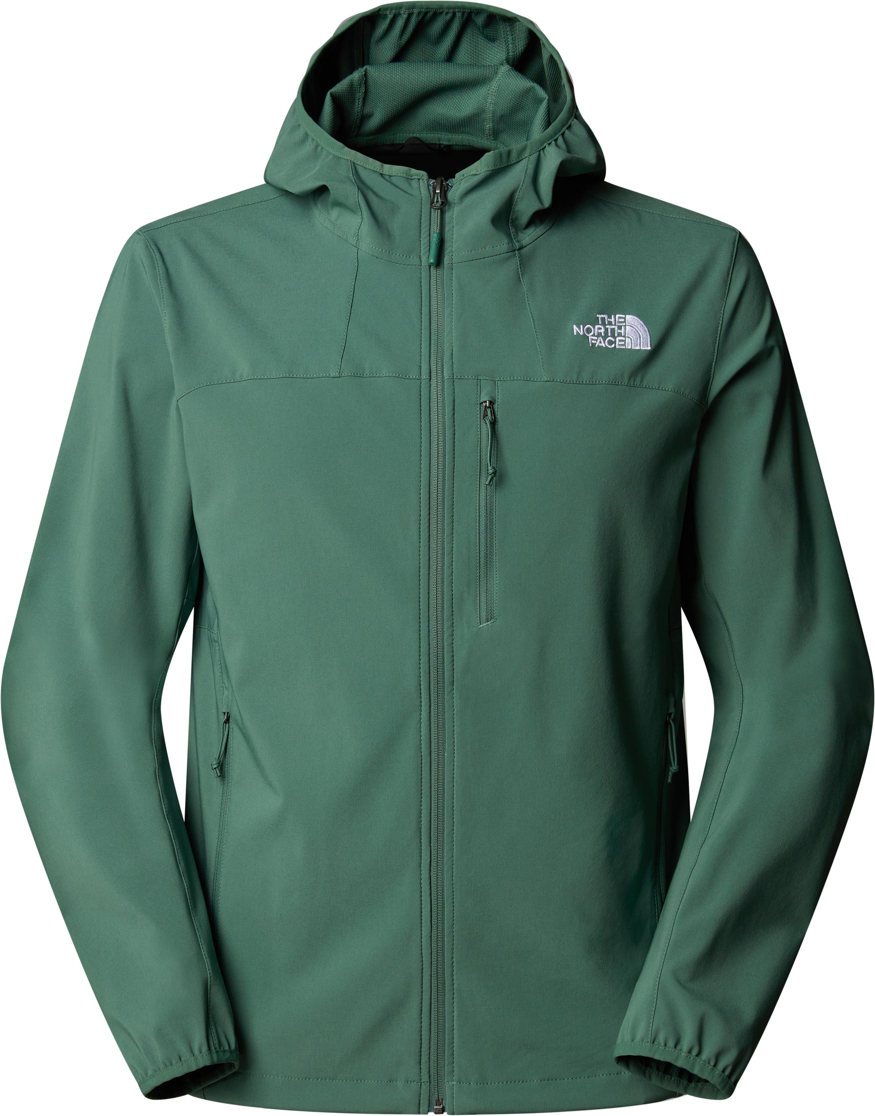 The North Face M Nimble Hoodie Duck Green Walking Jackets : Snowleader