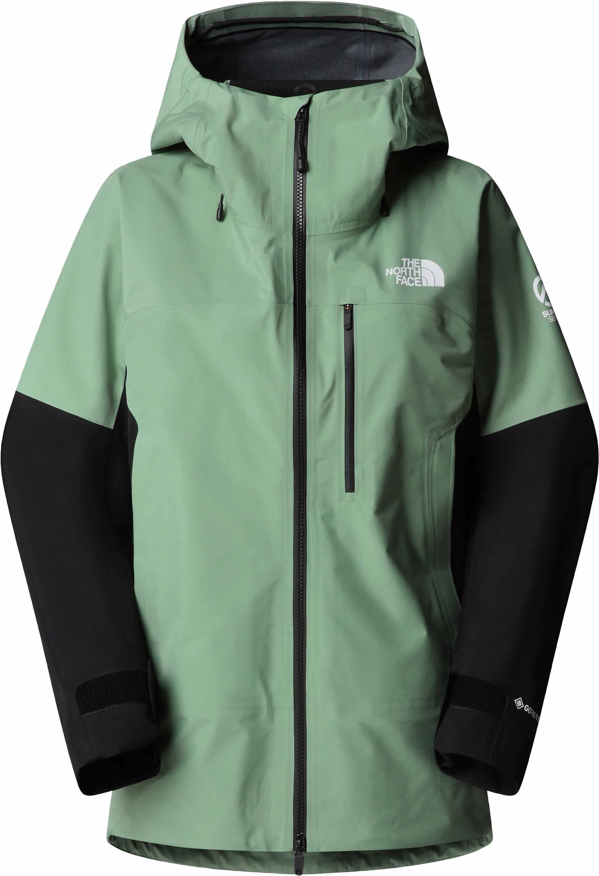 The North Face W Summit Eastwall GTX Jacket Slate Moss TNF Black
