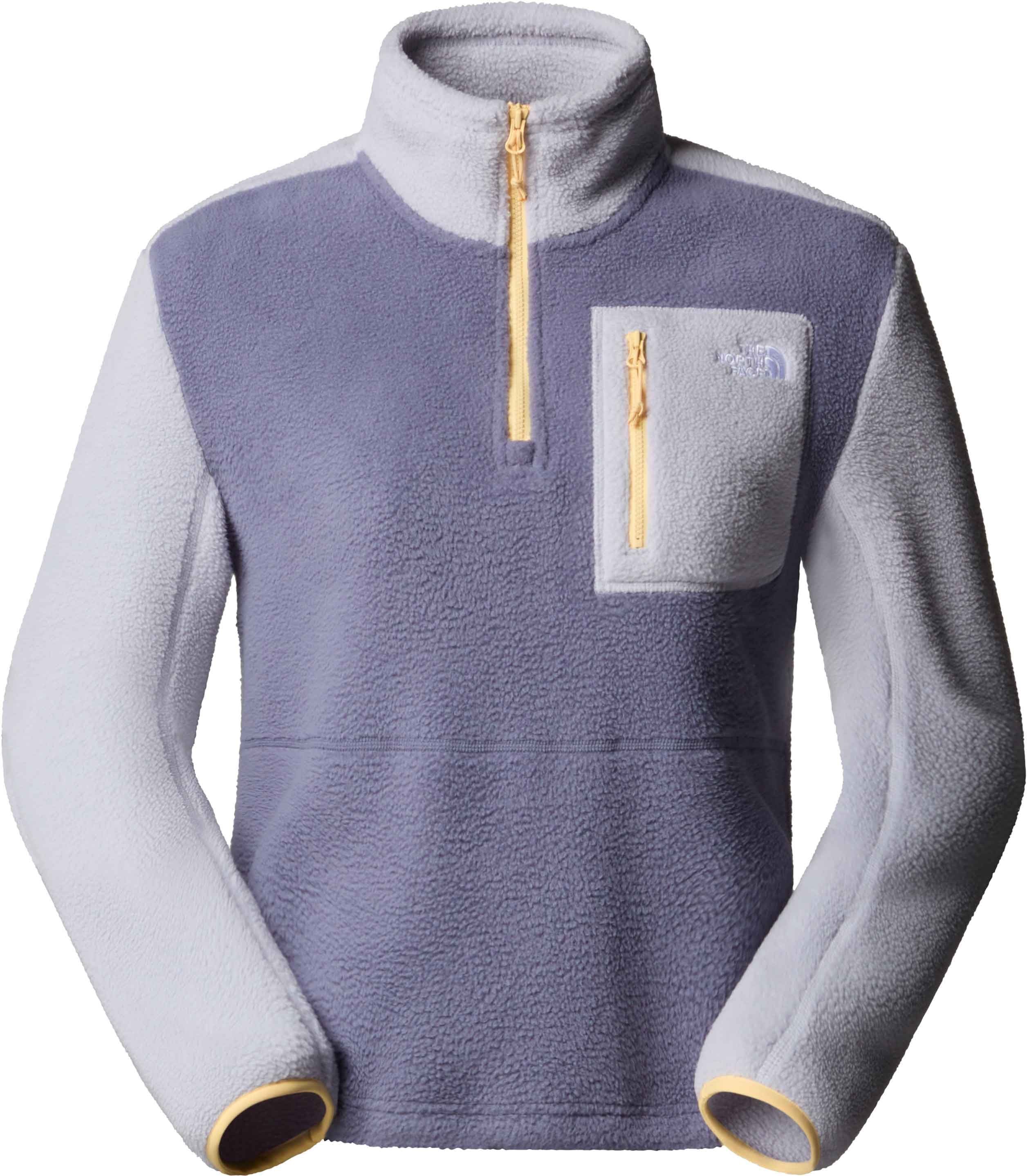 The North Face W Yumiori 1/4 Zip Twilight Galaxy Blue Flax Mineral