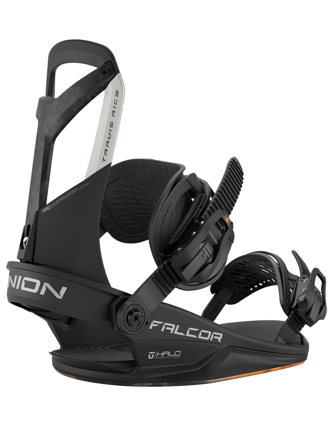 スノーボード Union Falcor size L black 21-22 Union Falcor Black Fixations snowboard classique : Snowleader