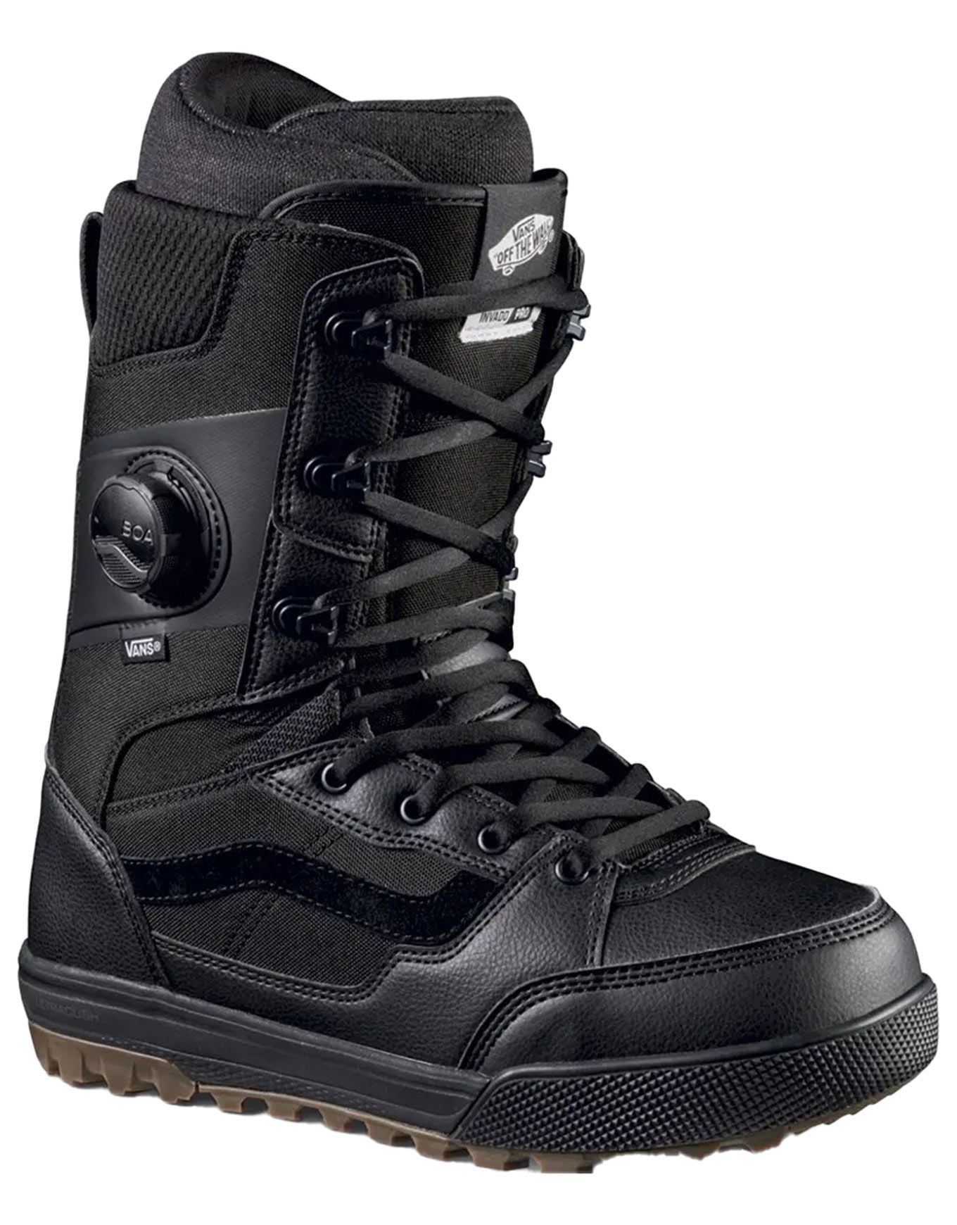 スノーボード VANS INVADO PRO 27cm Vans Invado Pro Black/Gum Men's snowboard boots : Snowleader