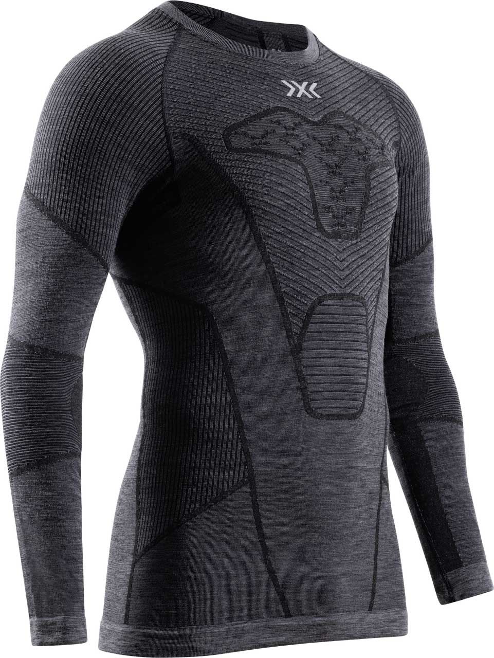 Haut X-bionic Manches Longues Blanc Femme – Jersey Thermique Compression S/M