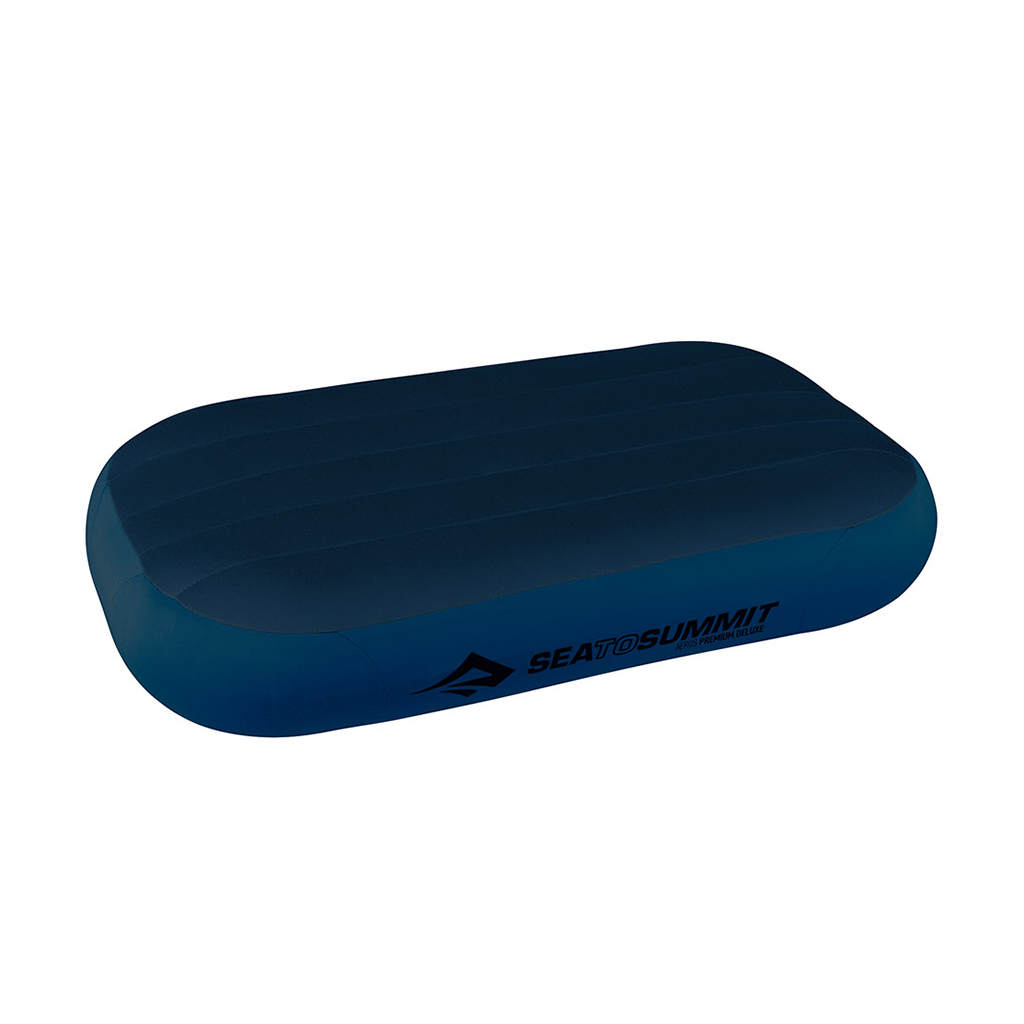 Sea to Summit Aeros Premium - Opblaasbaar Hoofdkussen - Large Navy Blue