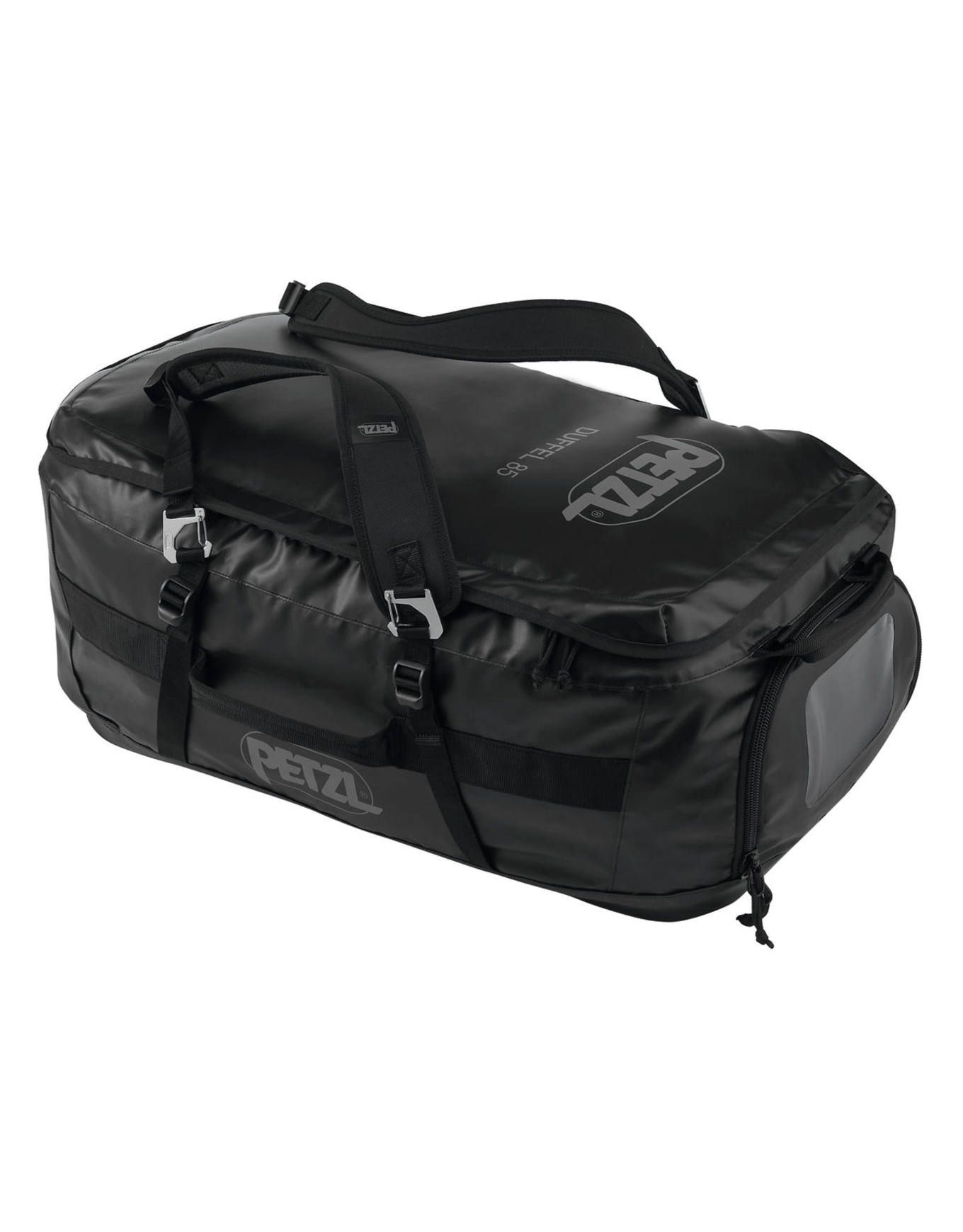 Petzl Duffel Black 85L Duffel Bags : Snowleader