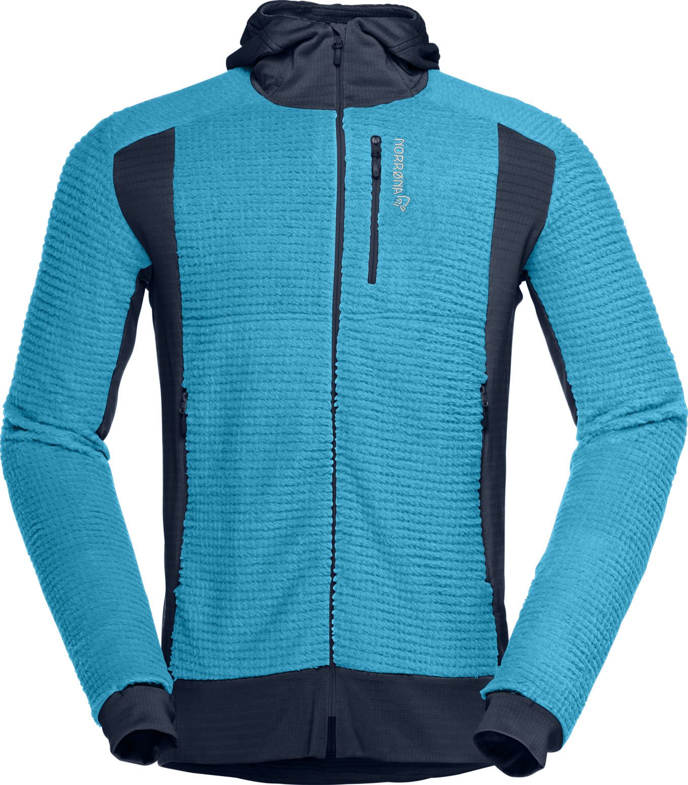 Norrona Falketind Alpha120 Zip Hood M Hawaiian Surf/Indigo