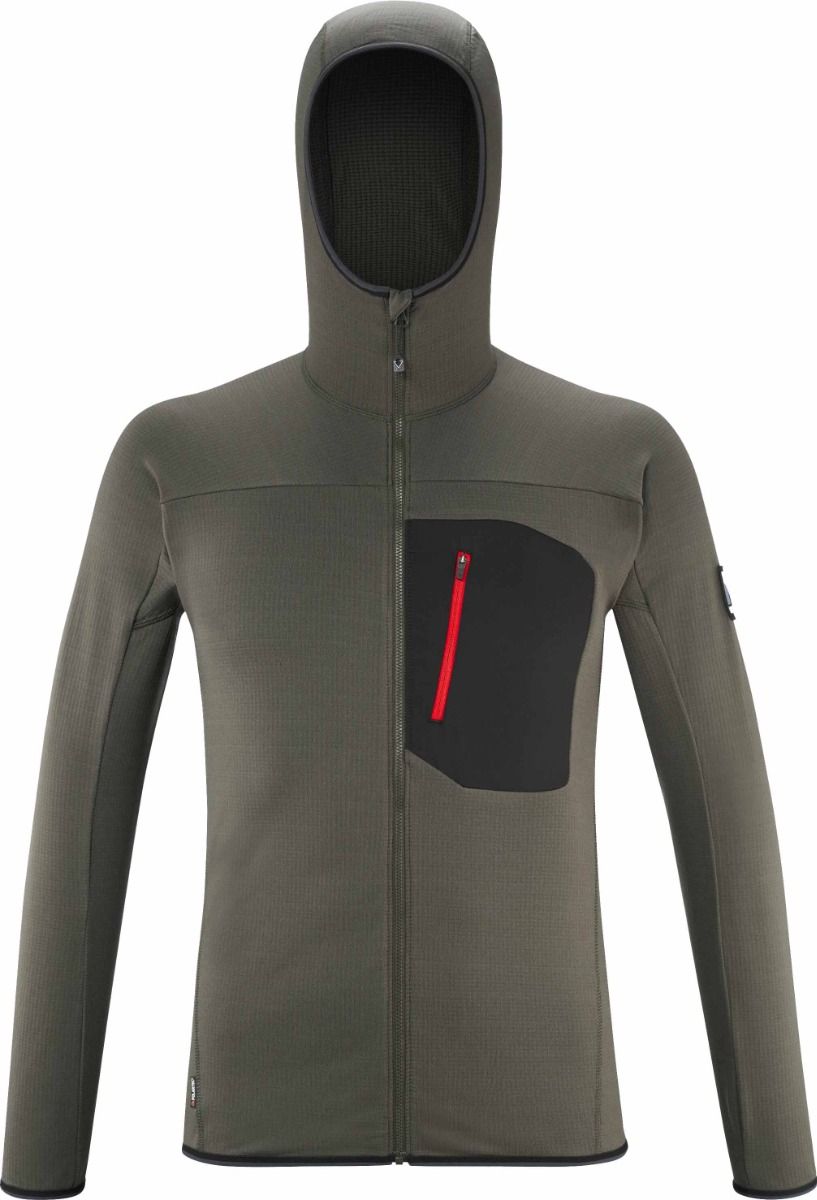 Millet Trilogy Lightgrid Hoodie M Deep Jungle Wander-Fleecejacken ...