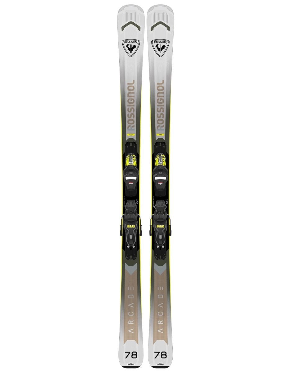 Rossignol Arcade 78 + Xpress 11 GW B83 Black/Yellow 2026 Men's ski