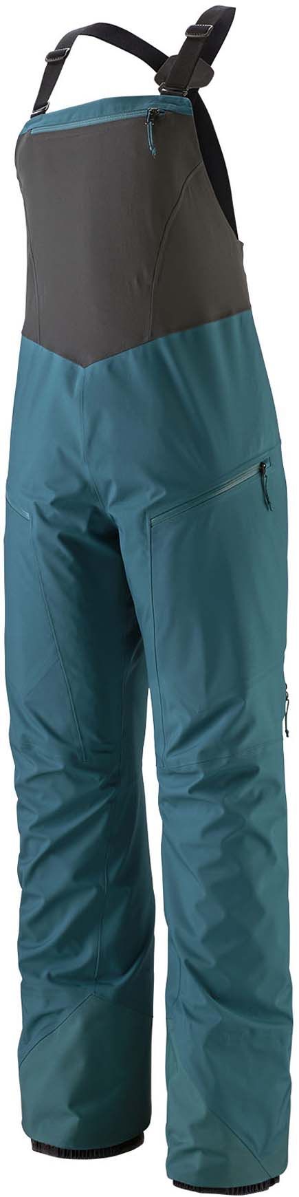 Patagonia W's Snowdrifter Bibs Abalone Blue Pantaloni da sci Donna :  Snowleader