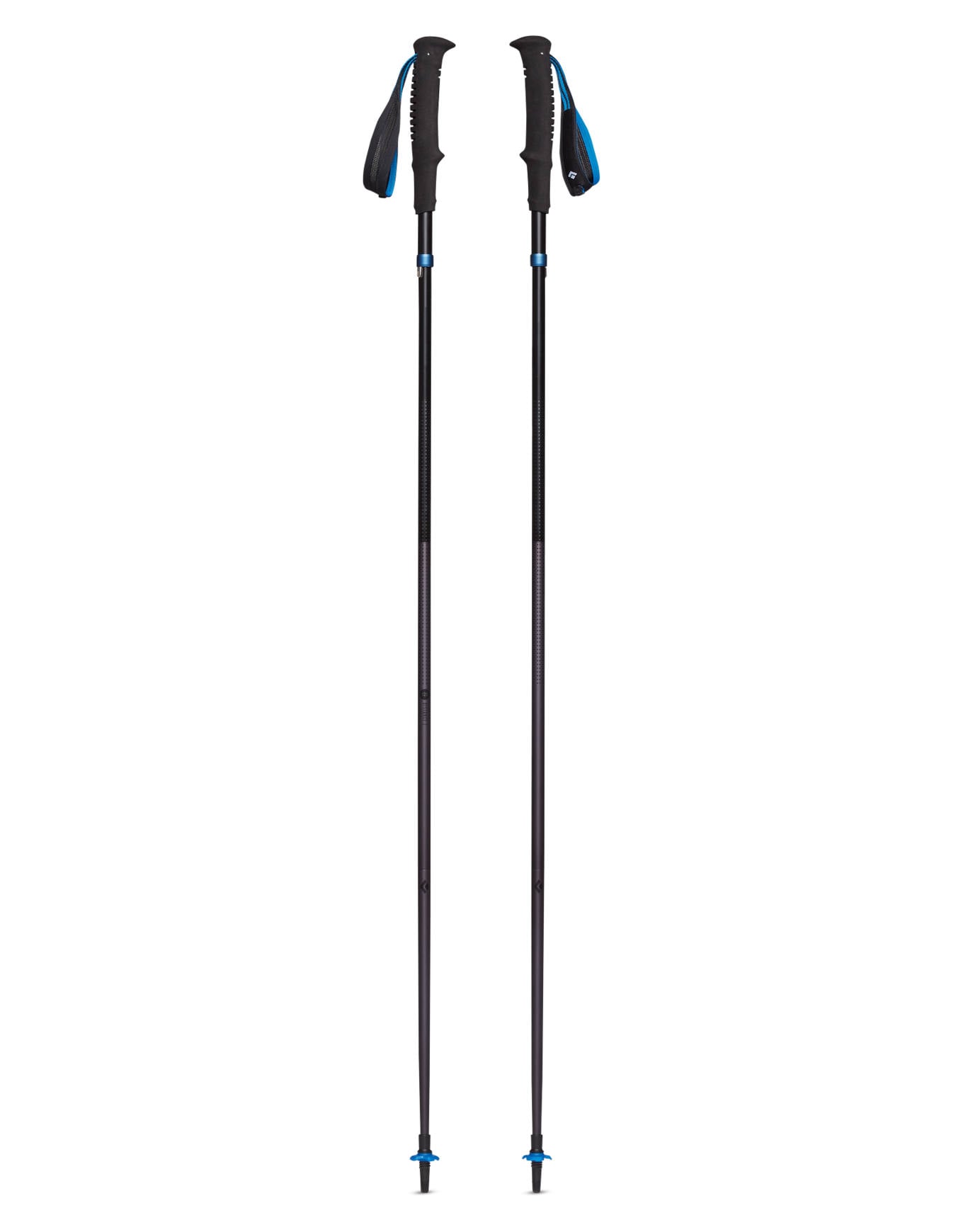Bâtons pliables de trail - Distance Z Pewter en Nylon - Taille 100 cm - Gris