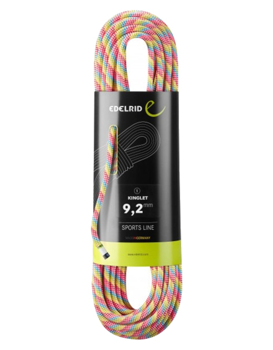 Corde à simple - Kinglet 9,2Mm Snow - Taille 80 m - Rose
