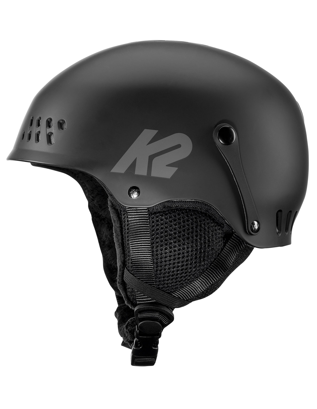 Ski / Snowboardhelm Entity Black Kindergröße 48-51 cm schwarz