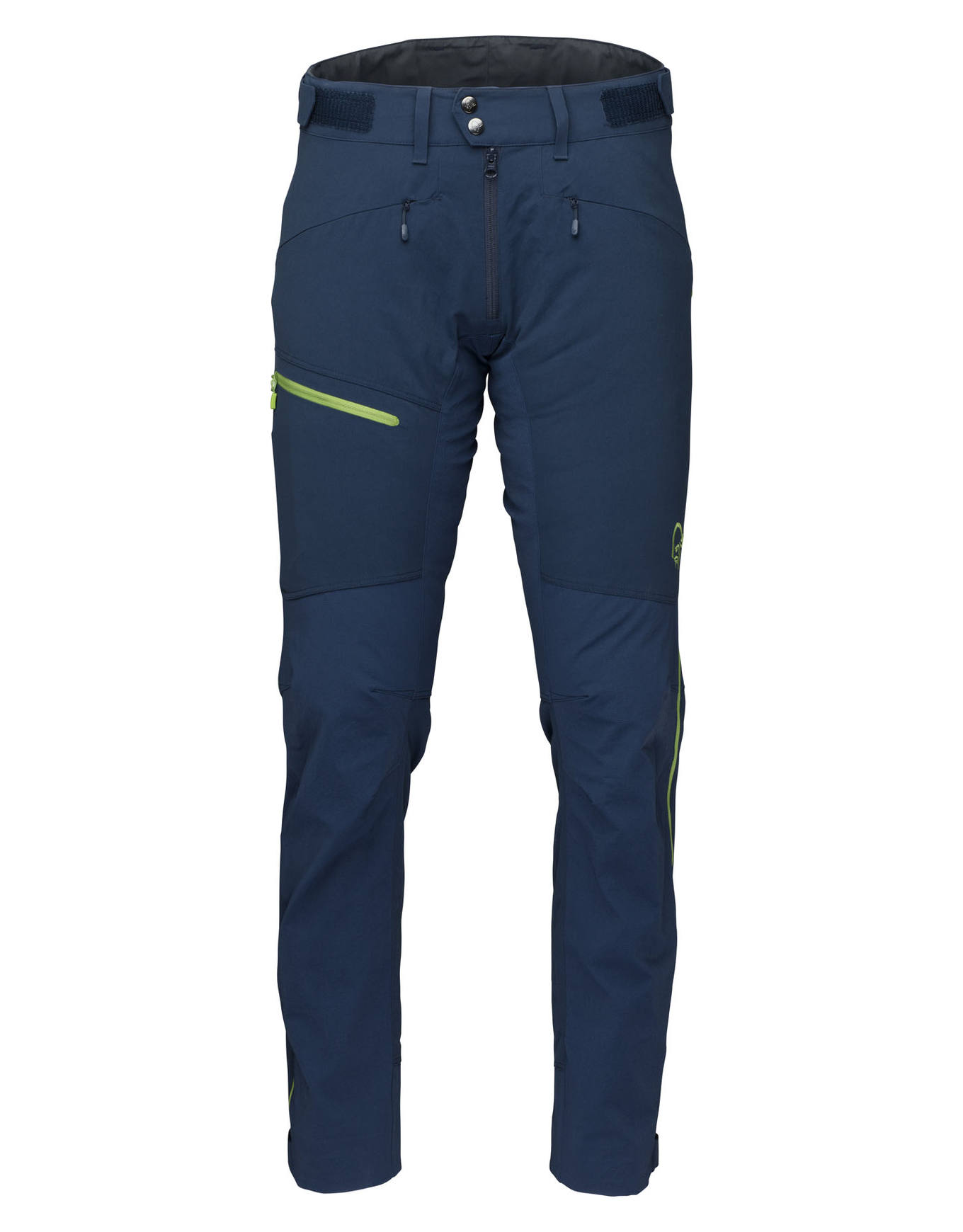 Norrona - Pantalon de randonnée/alpinisme - Falketind Flex1 Heavy Duty Pants M Indigo Night/Indigo Night en Softshell - Taille M - Navy