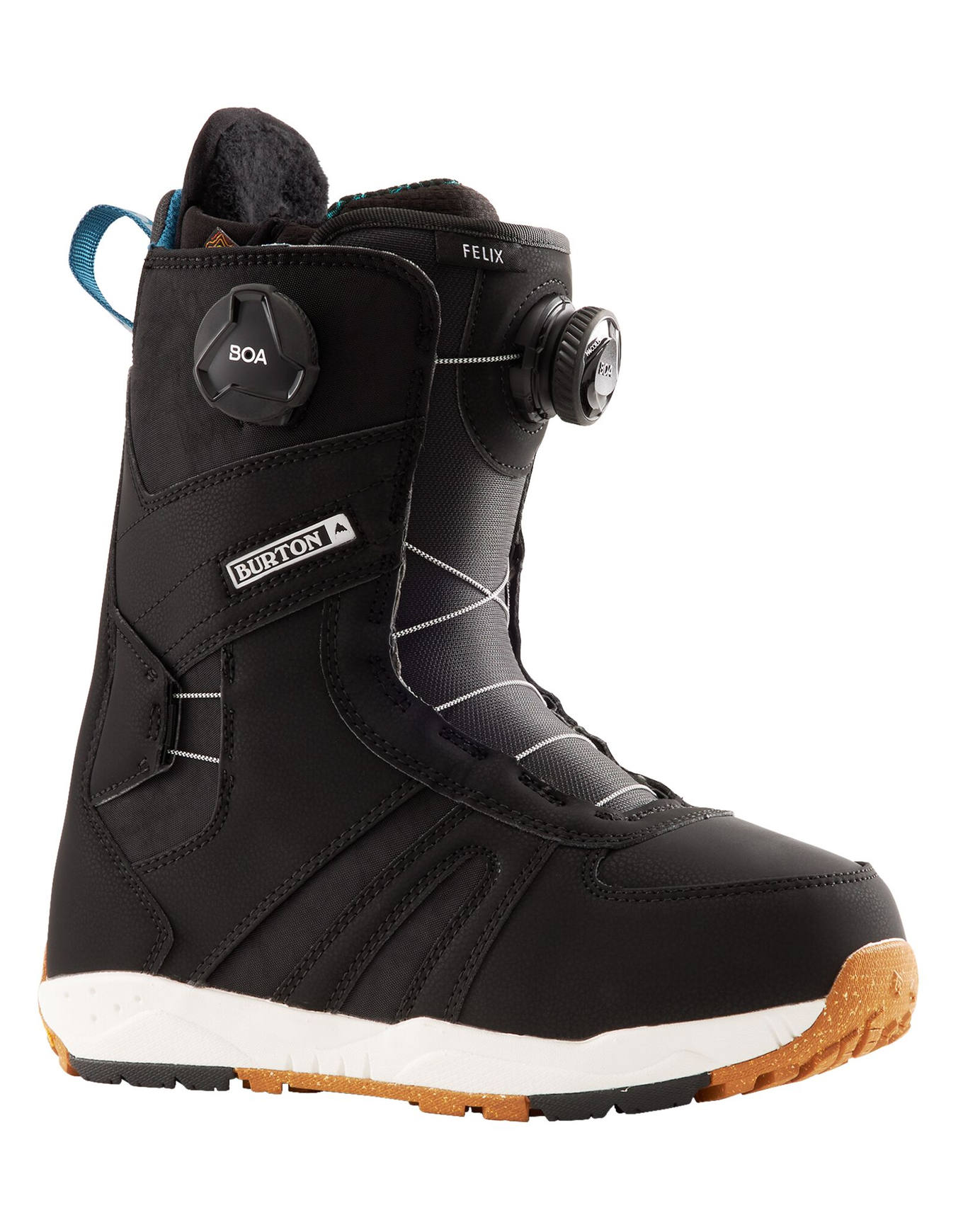 Snowboardboots Felix Boa Black für Damen Größe 37 schwarz