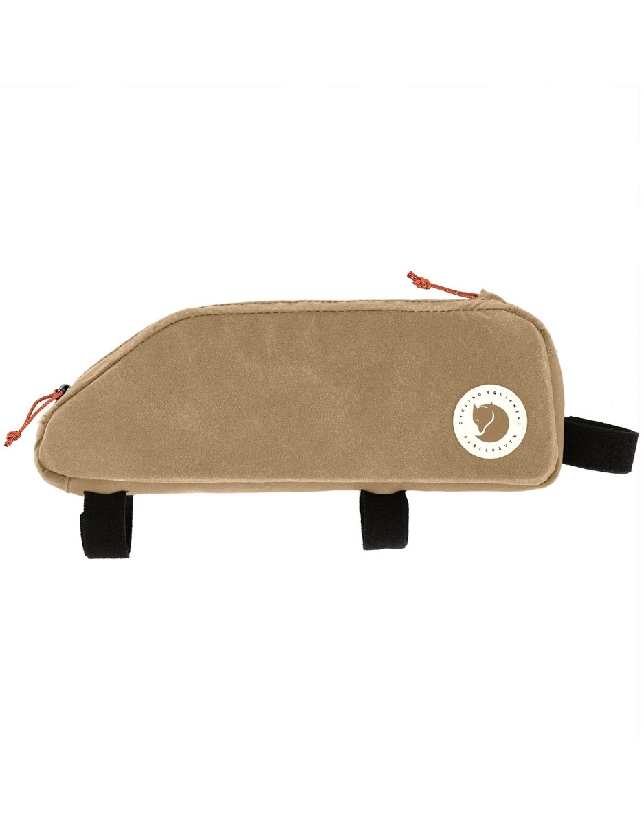 Fjall Raven - Sacoche de cadre - Hoja Top Tube Bag Clay  aus Nylon - Beige