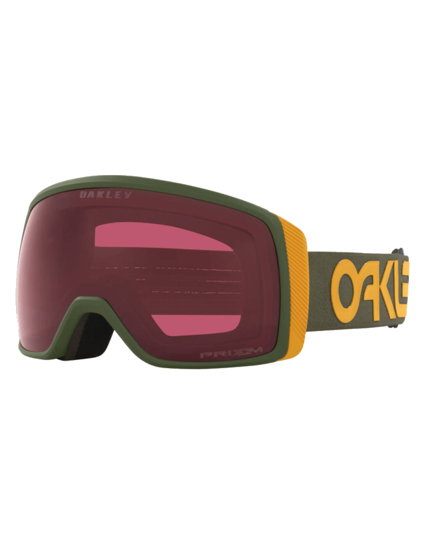 Skibrille Flight Tracker S Dark Brush Mustard Khaki