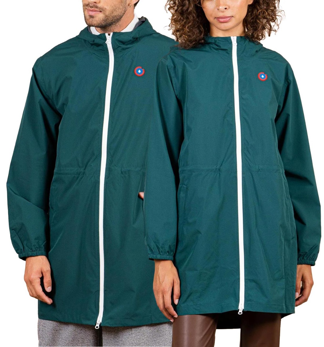 Veste légère imperméable - Amelot Sapin - Taille S - Vert