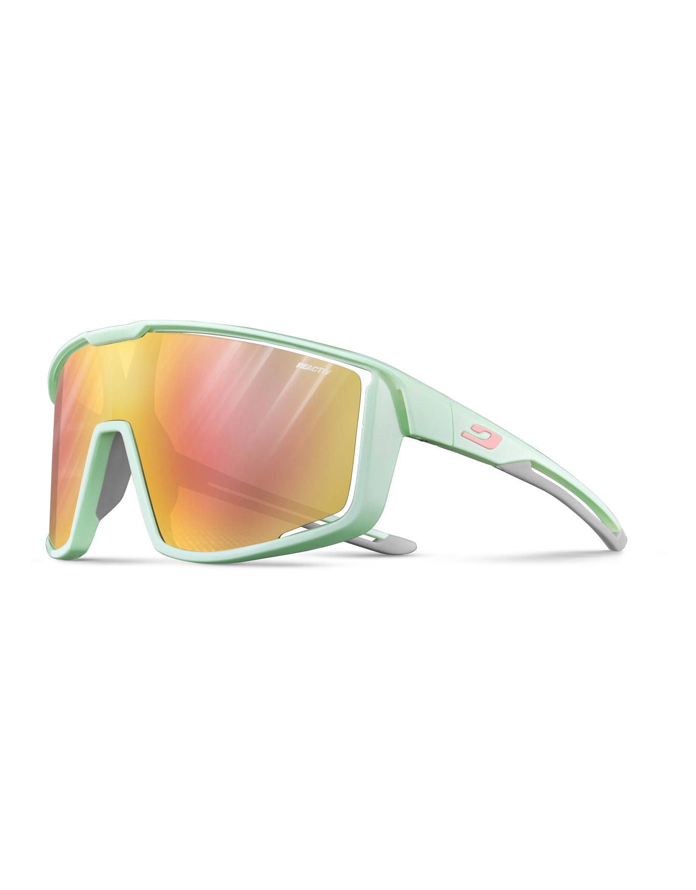 Sonnenbrille Fury Menthe/Gris Clair/Vert Reactiv 1-3 Light Amplifier Grün