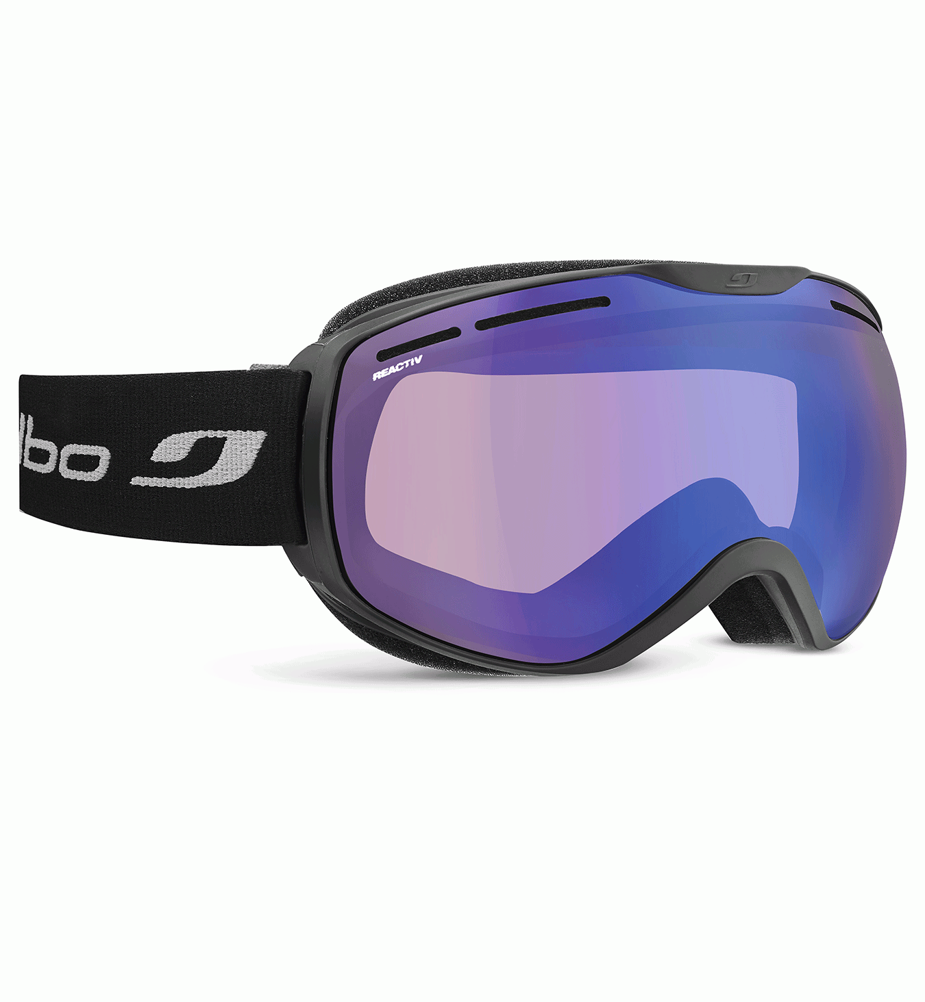 Skibrille Fusion Reactiv 1-3 HC Black schwarz