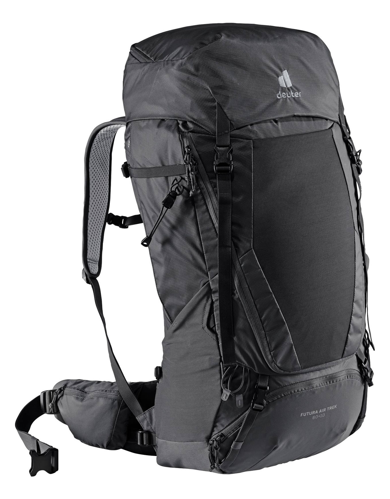 Sac à dos de trekking - Futura Air Trek 60+10 Black Graphite - Noir
