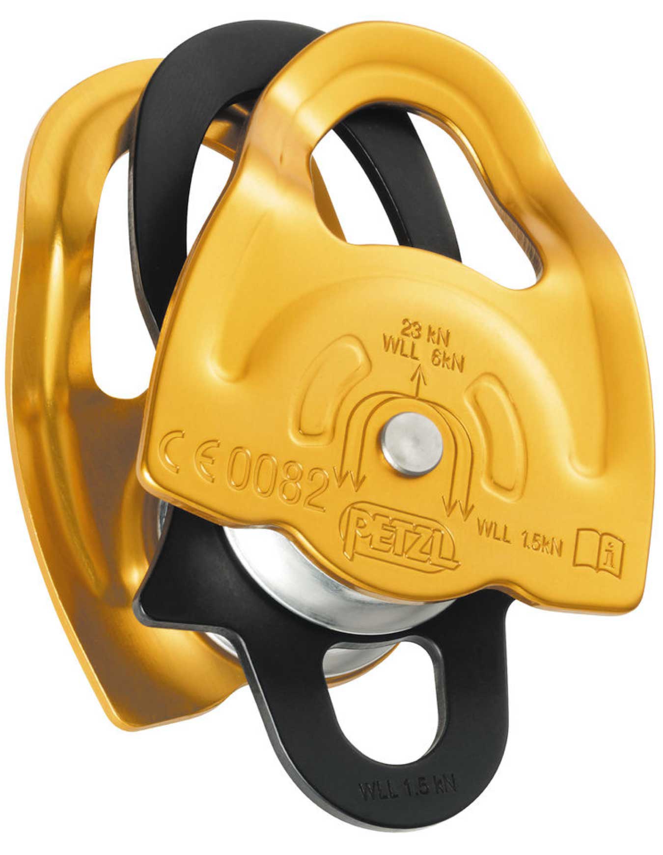 Petzl - Poulie - Gemini - Jaune