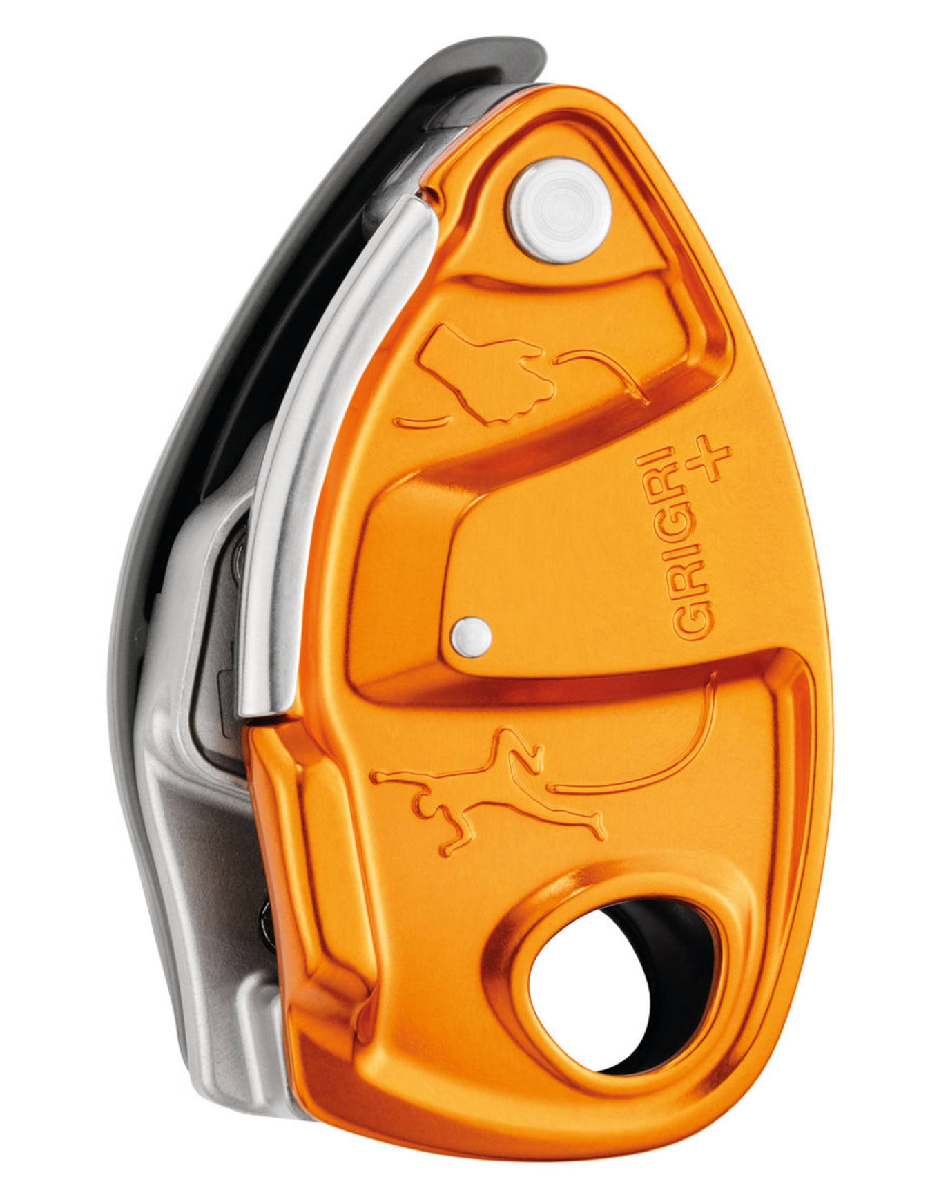 Descendeur d'escalade - Grigri + Orange