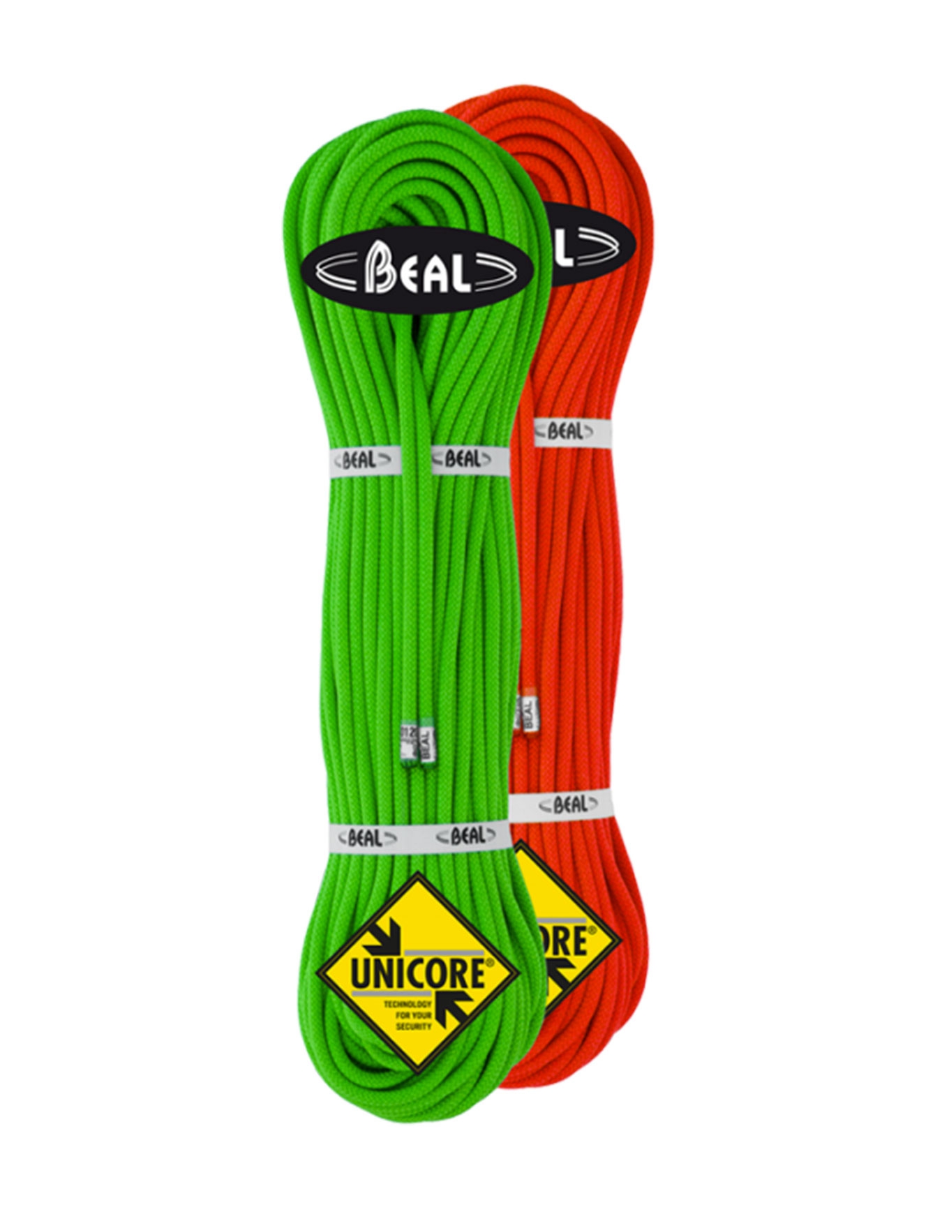 Pack de 2 cordes d'alpinisme - Gully 7.3mm Golden Dry Pack Orange - Taille 2 x 70m