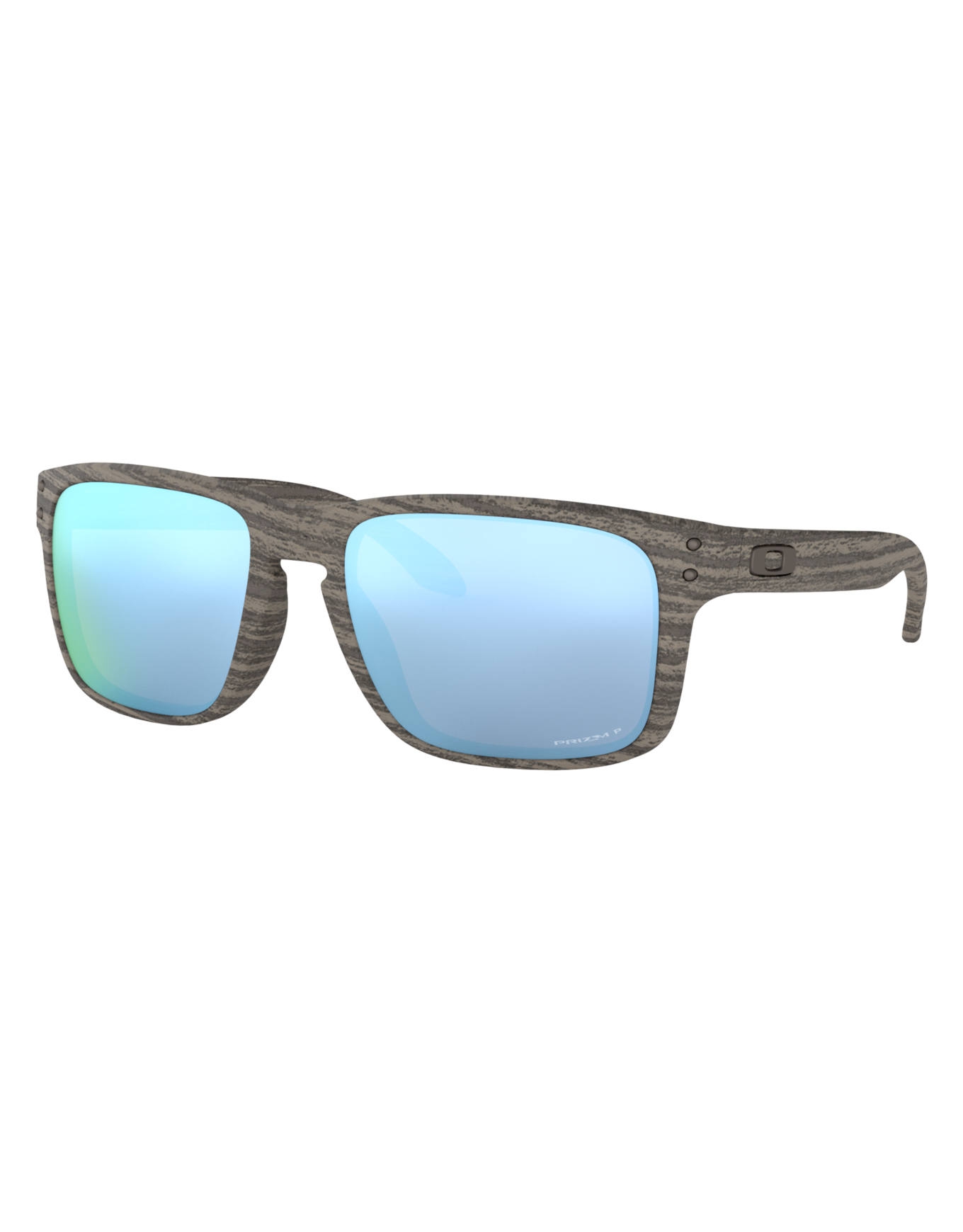 Polarisierte Sonnenbrillen Holbrook Woodgrain Prizm Deep Water Polar Braun