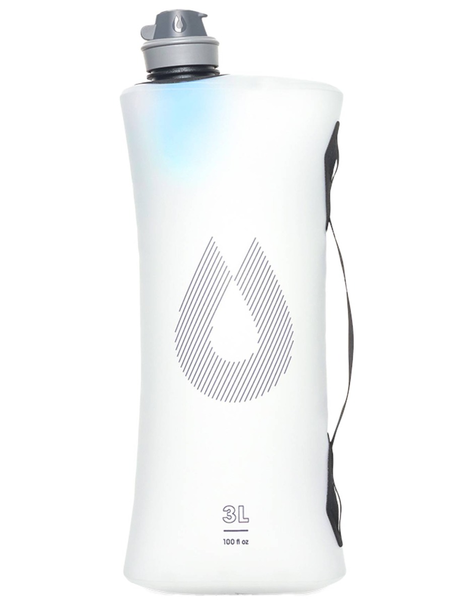Trinkflasche mit Filter Seeker+ Filtre 3L Clear Weiß