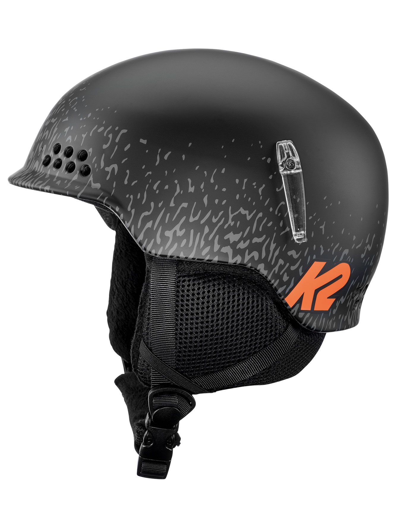 Skihelm Illusion Black Kindergröße 51-55 cm schwarz