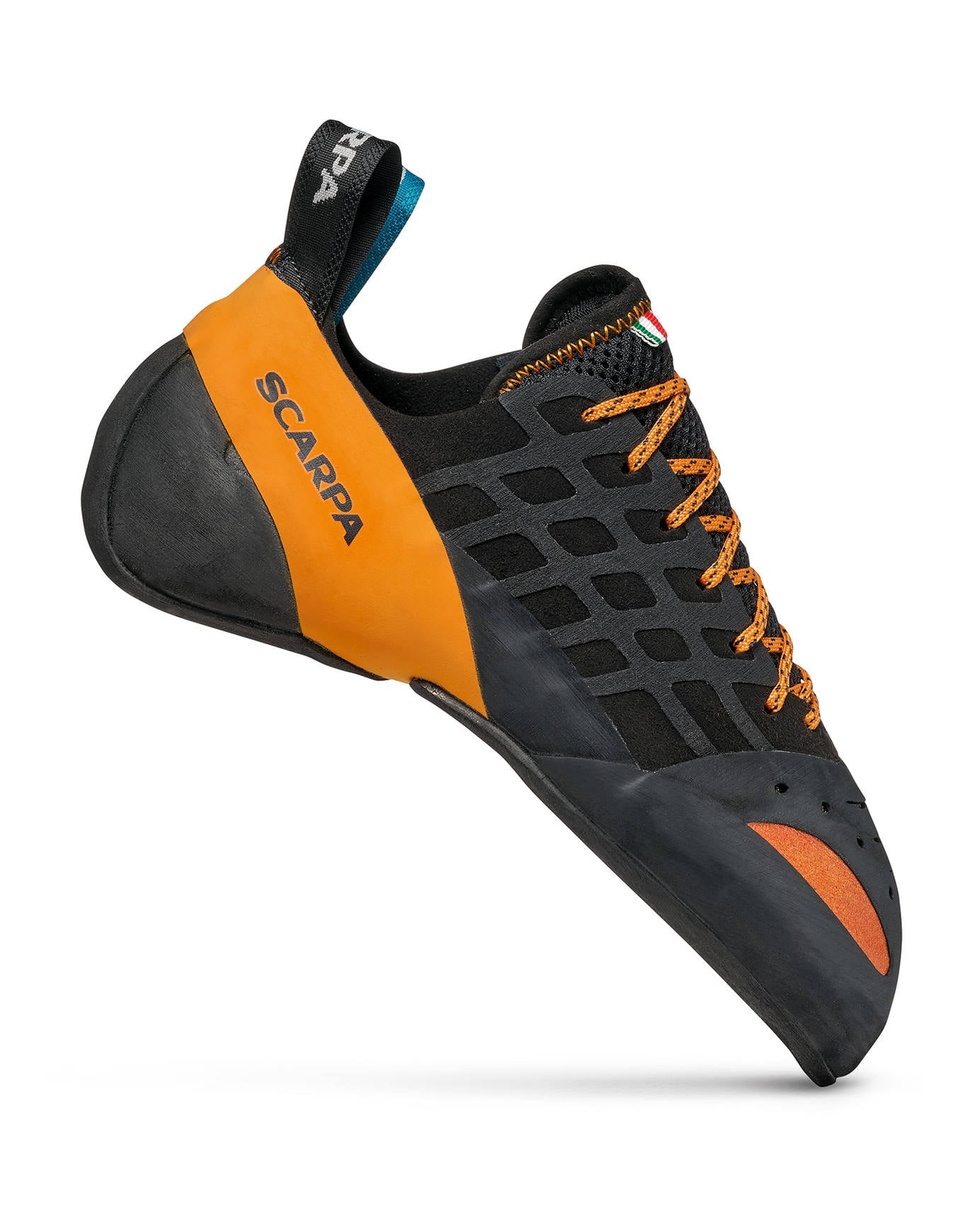 Chaussons d'escalade - Instinct en Cuir - Taille 41 - Orange