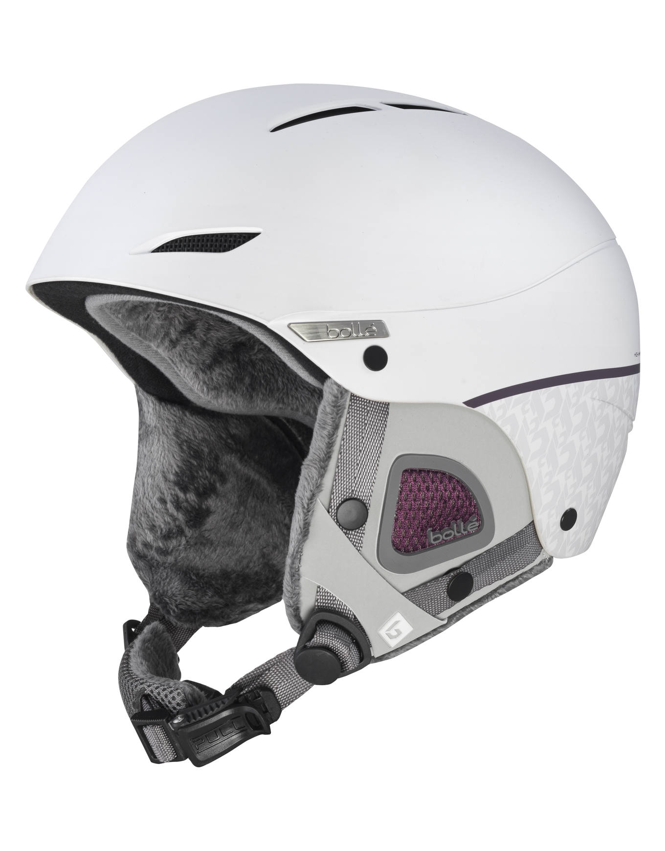 Skihelm Juliet White Pearl Matte für Damen Größe 52-54 cm Weiß