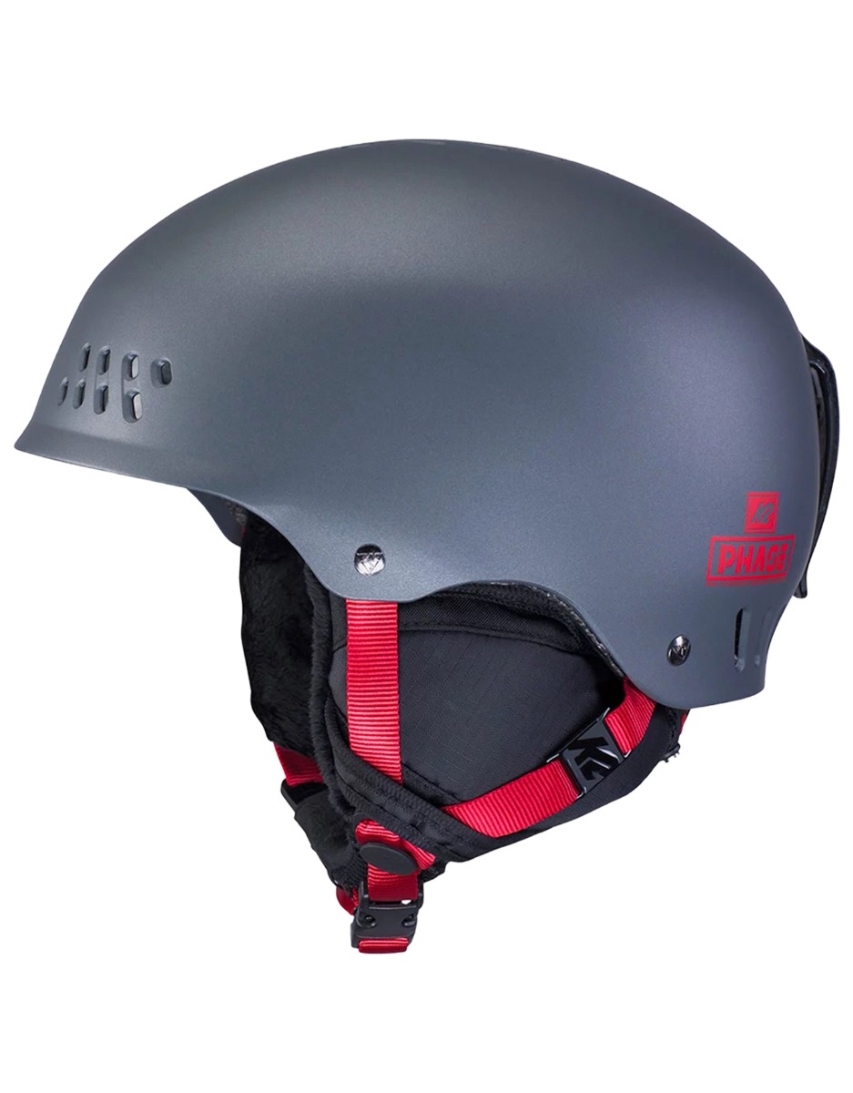 Ski / Snowboard Helm Phase Pro Gunmetal für Herren Größe M Grau