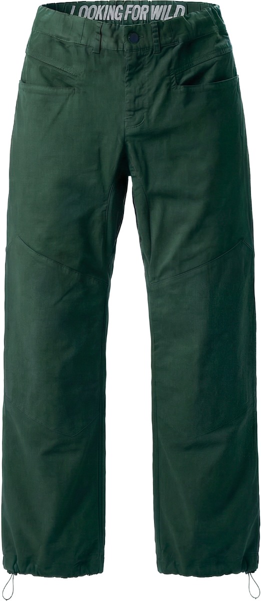 Pantalon résistant d'escalade - Acellu M Black Forest en Coton - Taille L - Vert
