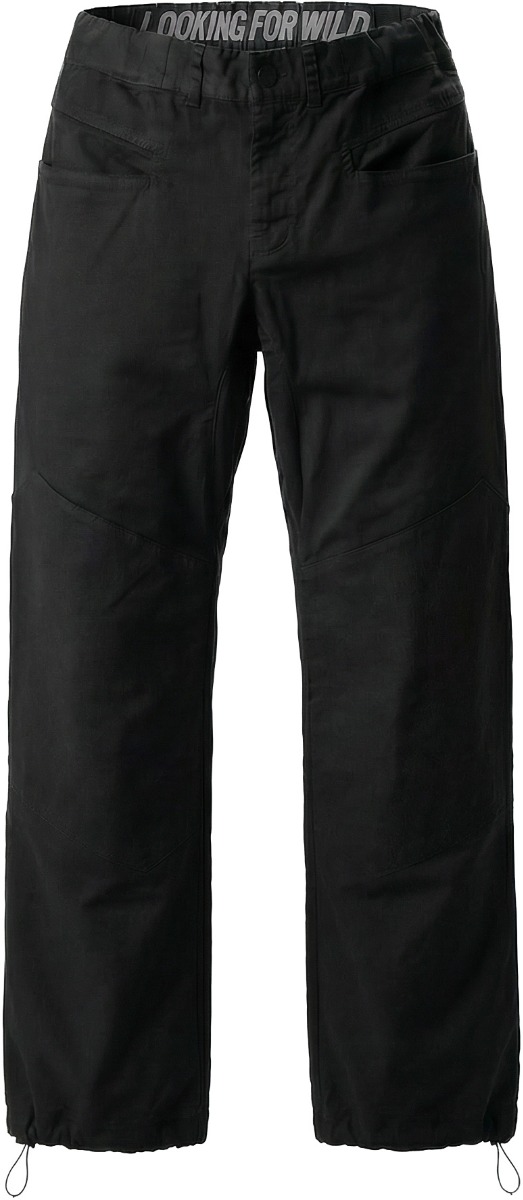 Pantalon résistant d'escalade - Acellu M Pirate Black en Coton - Taille L - Noir