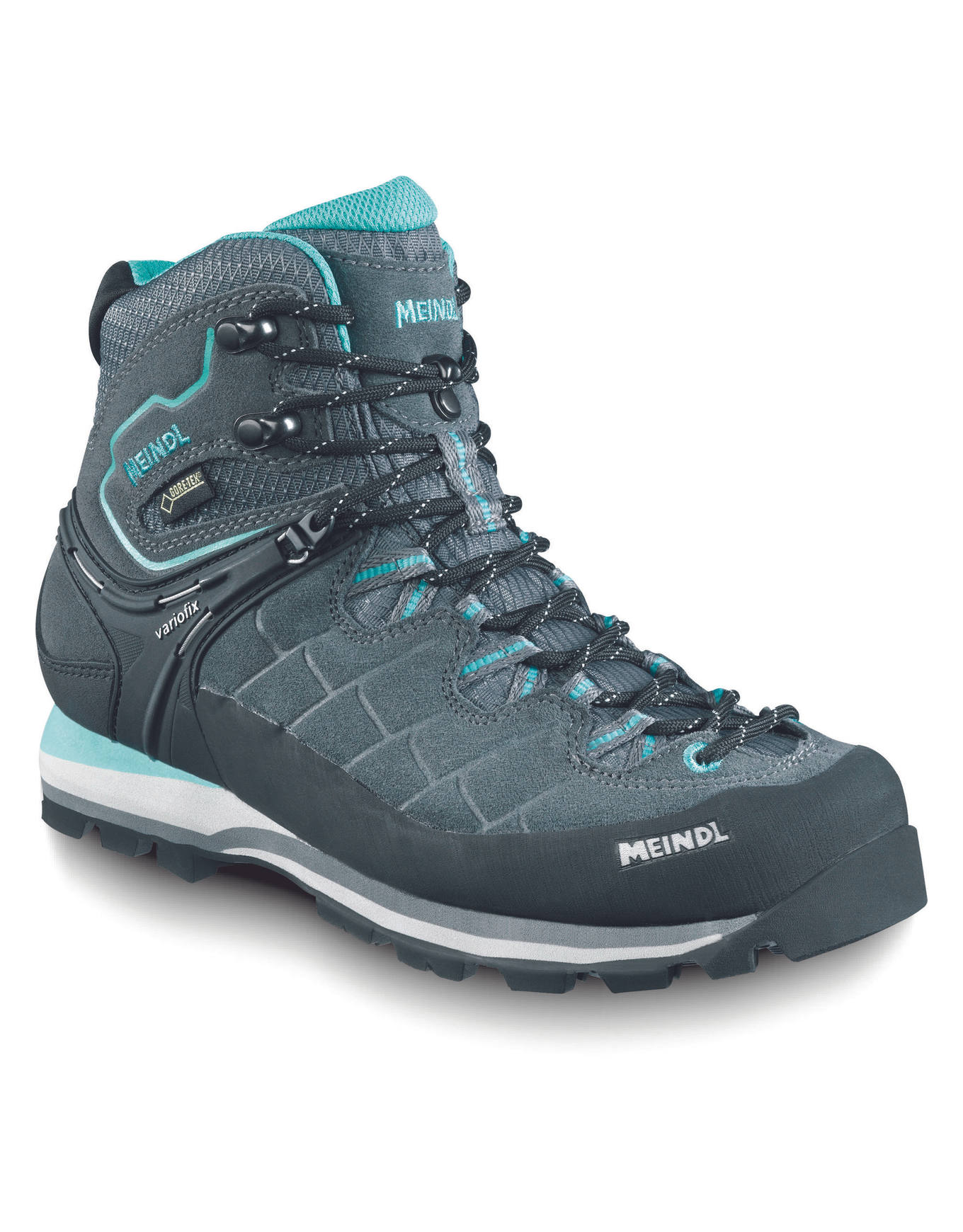 Chaussures de trekking GORE-TEX - Litepeak Lady GTX Anthracite/Turquoise - Taille 37 - Gris