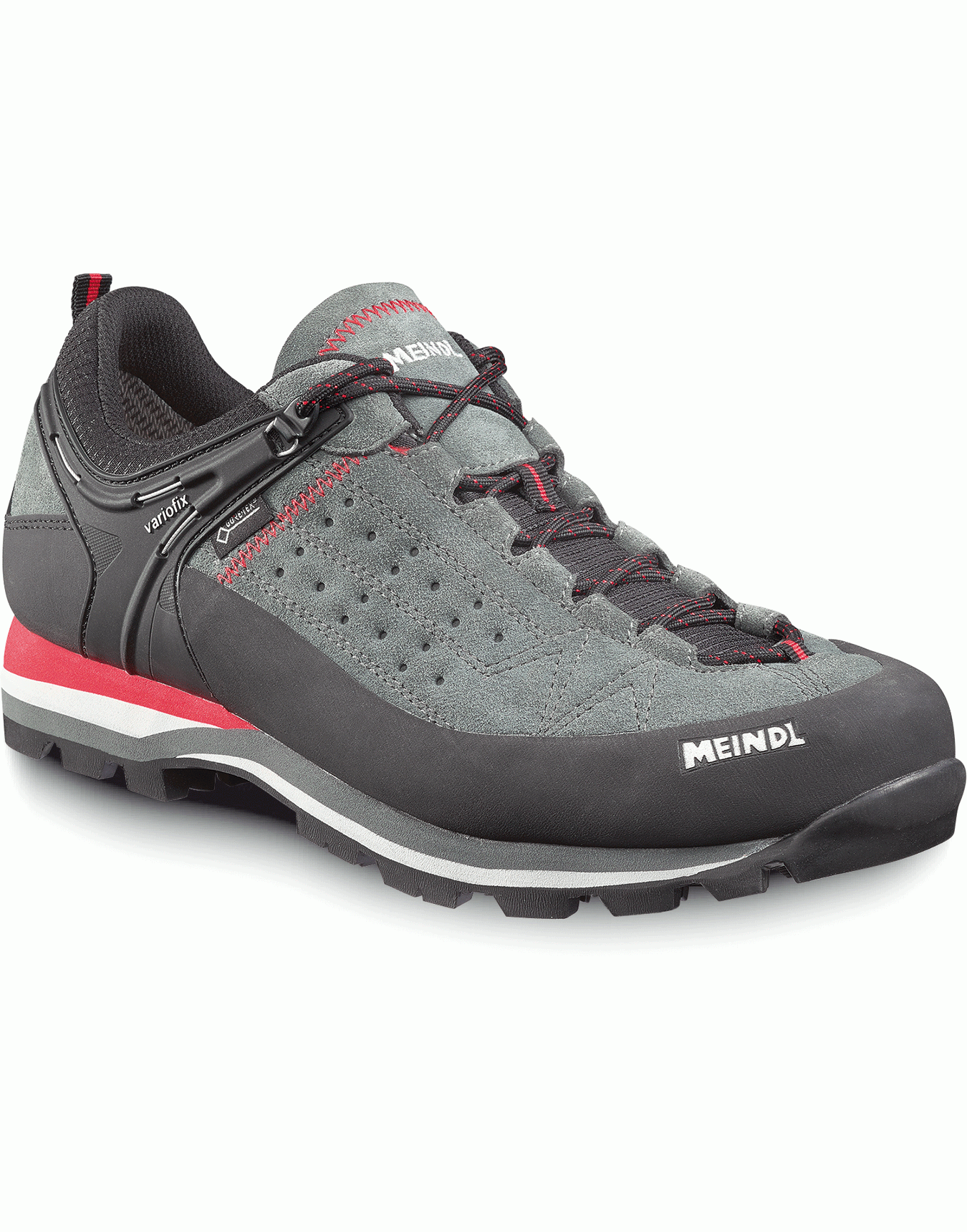 Chaussures d'approche en GORE-TEX - Literock GTX Granit/Rouge - Taille 44 - Gris