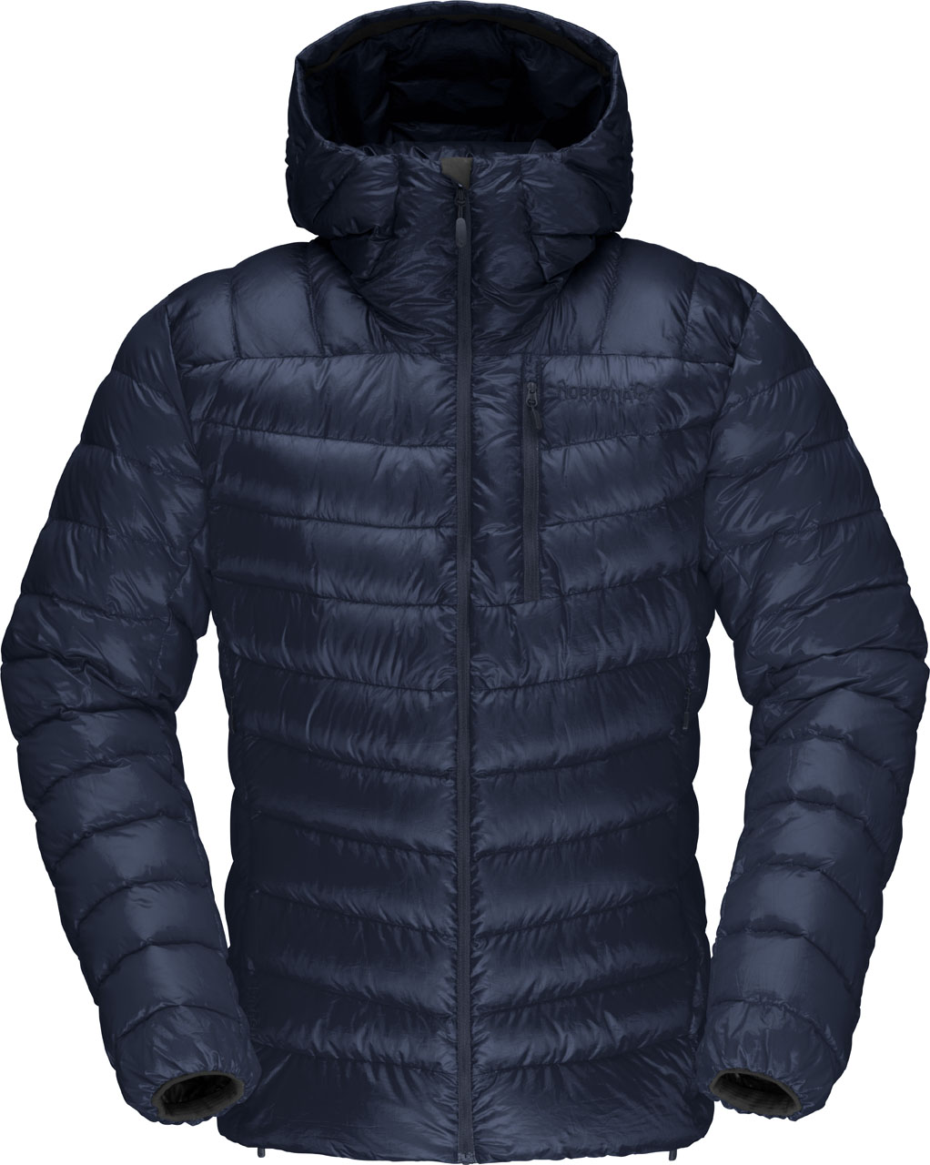 Norrona - Doudoune de ski de randonnée en duvet naturel - Lyngen Down850 Hood M Indigo Night - Taille XL - Navy
